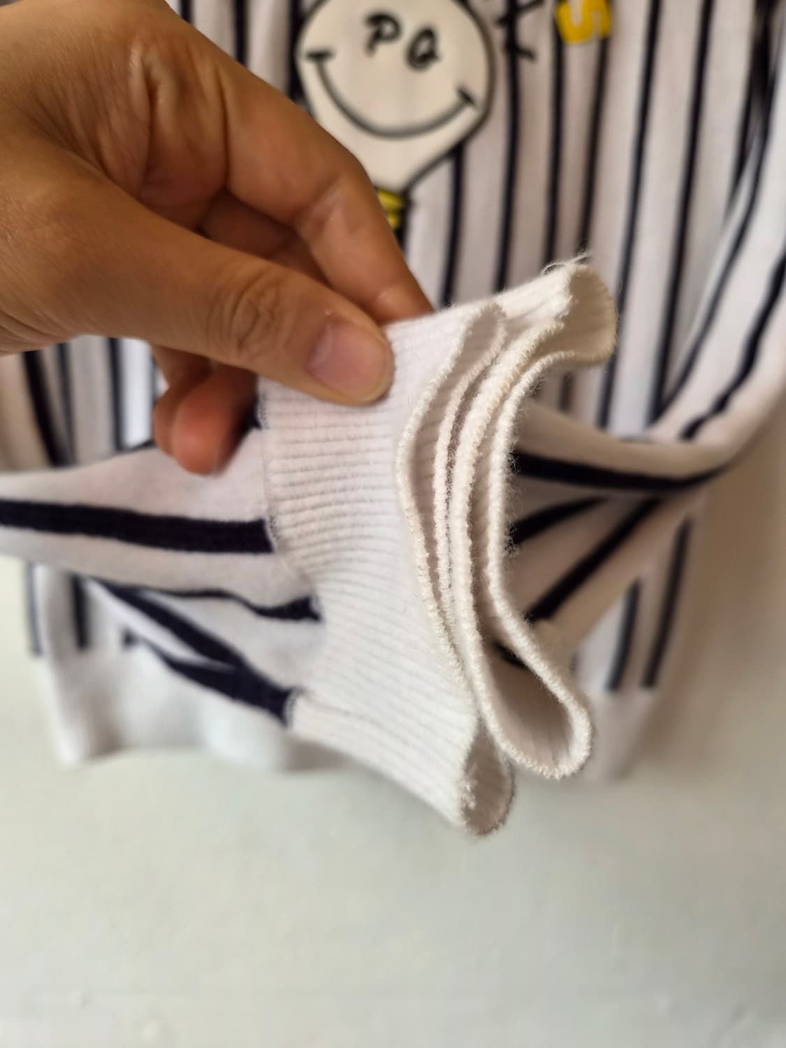 파리게이츠 여성 스마일스트라이프니트 1사이즈 상품이미지5