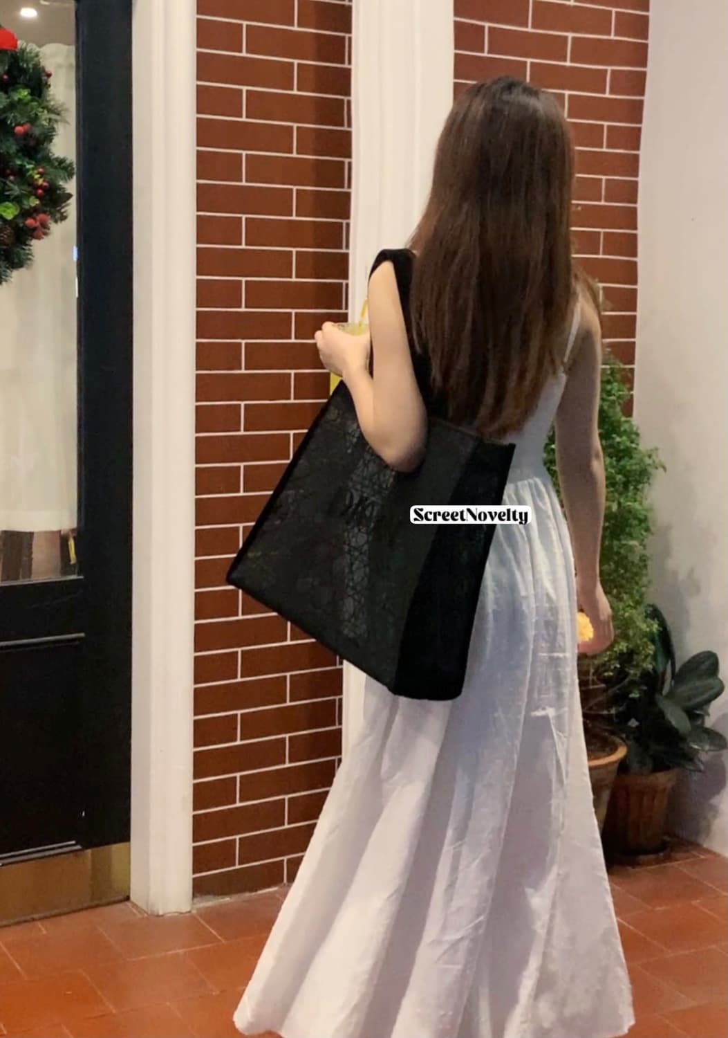디올뷰티 까나쥬 메쉬 
에코백 블랙 무료배송 상품이미지2
