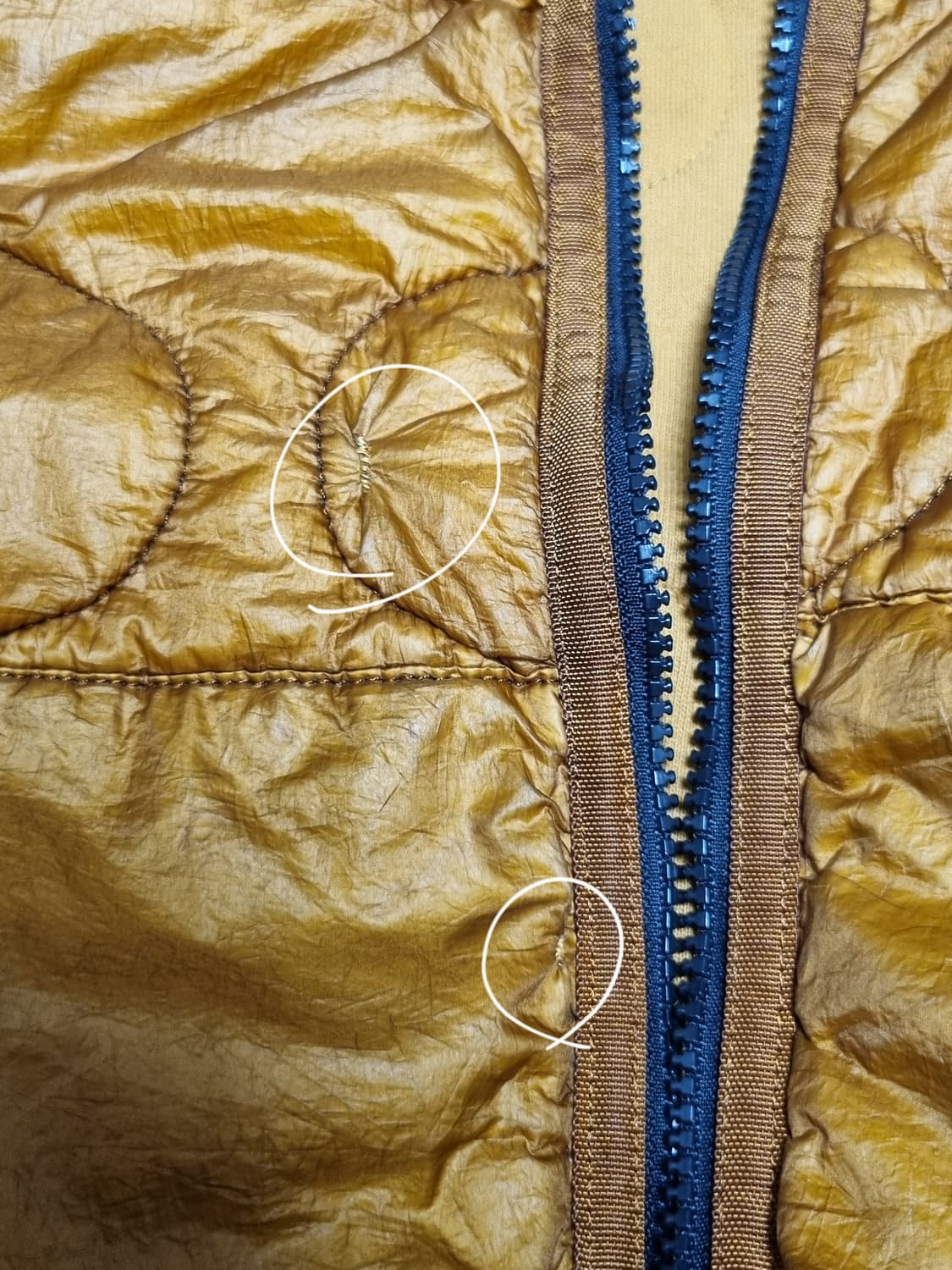 스톤아일랜드 리버시블 경량패딩 상품이미지5