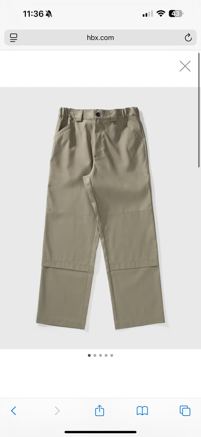 Gr10k Replicated Klopman Pants 50사이즈 상품이미지1