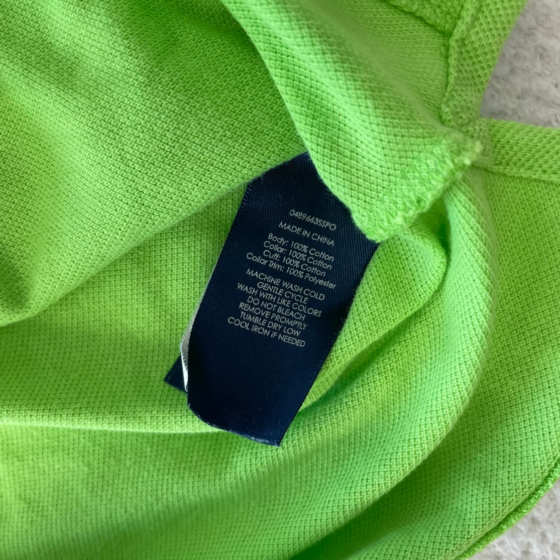 폴로랄프로렌 빅포니 카라 반팔티셔츠 상품이미지4