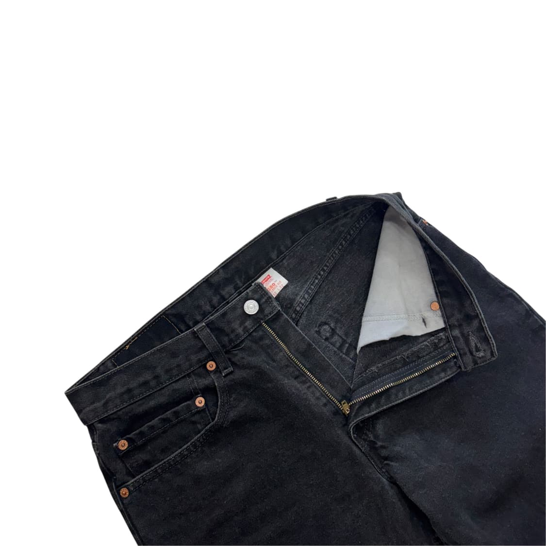 [32] 90's 리바이스 550 블랙진 데님 청바지 [LV1321] 상품이미지3