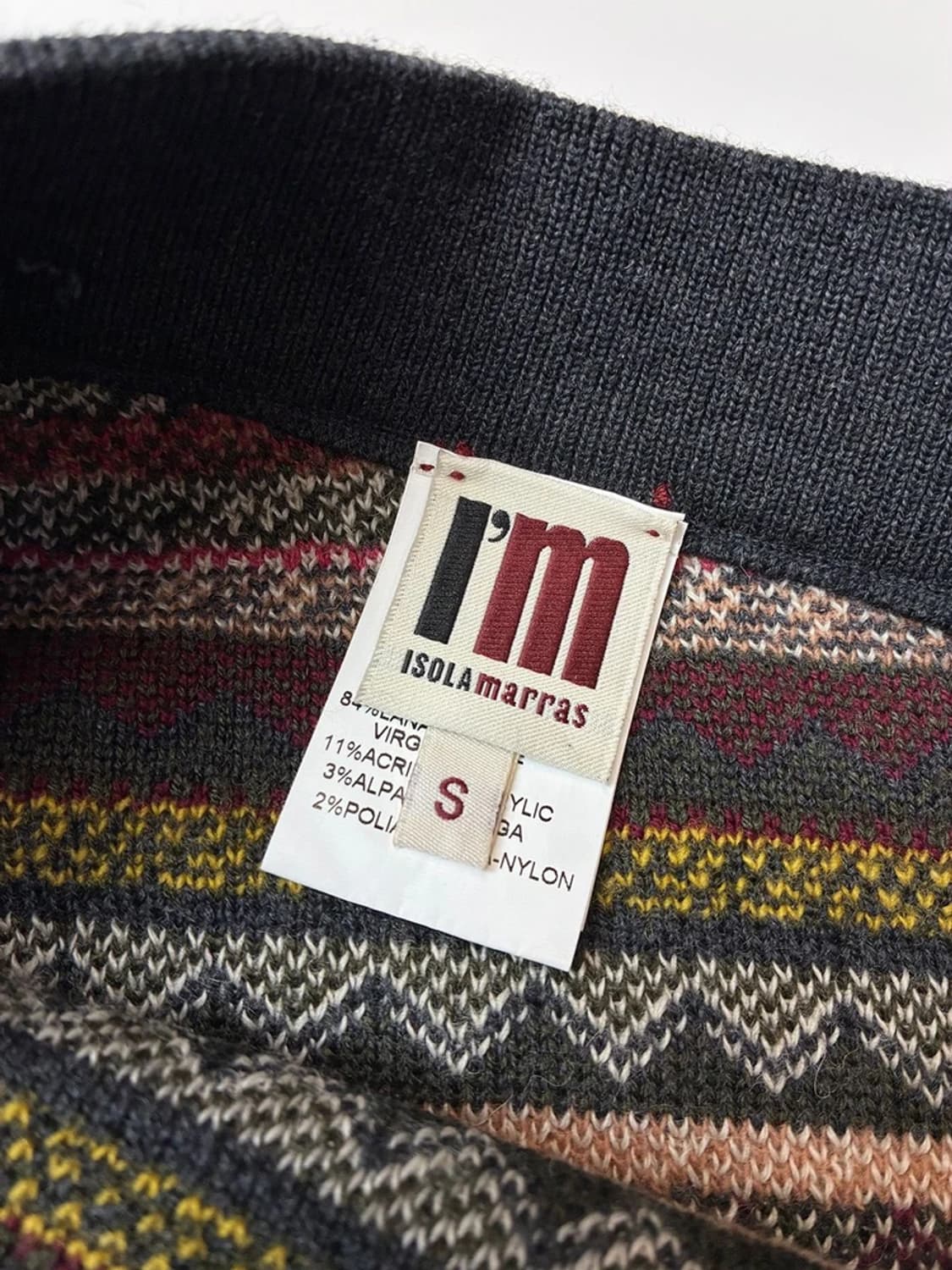 Isola Marras 알파카 버진 울 스커트 PN5679 상품이미지6