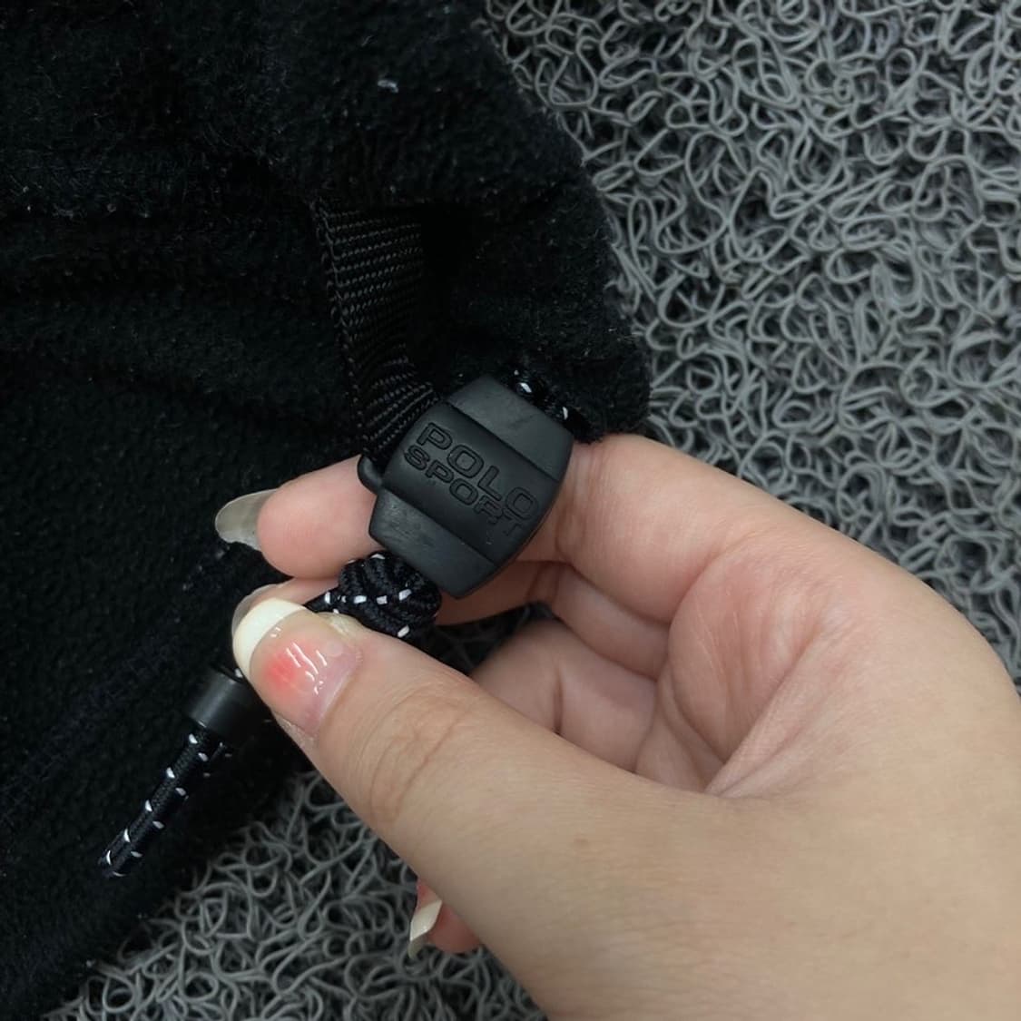 PoloRalphLauren 자수로고 블랙 후리스 아노 상품이미지5