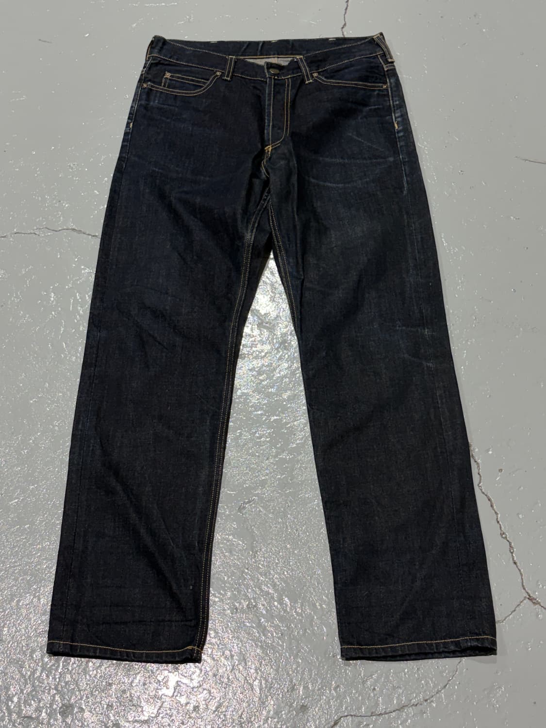 칼하트(Carhartt) 진청 데님 팬츠 상품이미지1
