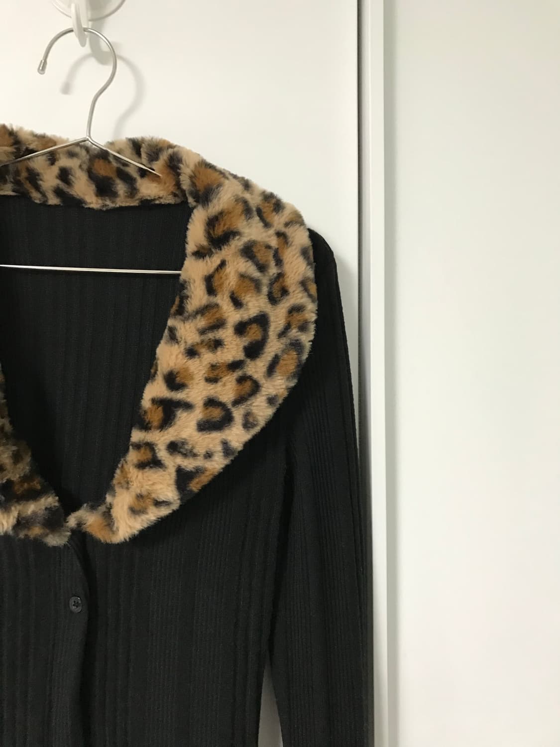 vintage pattern fur cardigan 상품이미지8