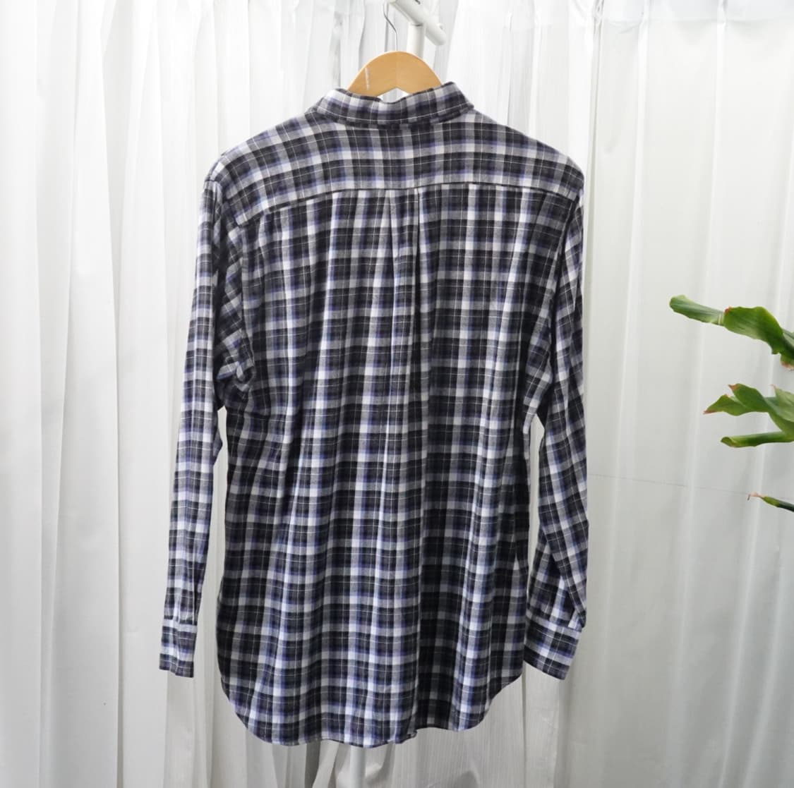 빈티지 체크 셔츠 1980 상품이미지2