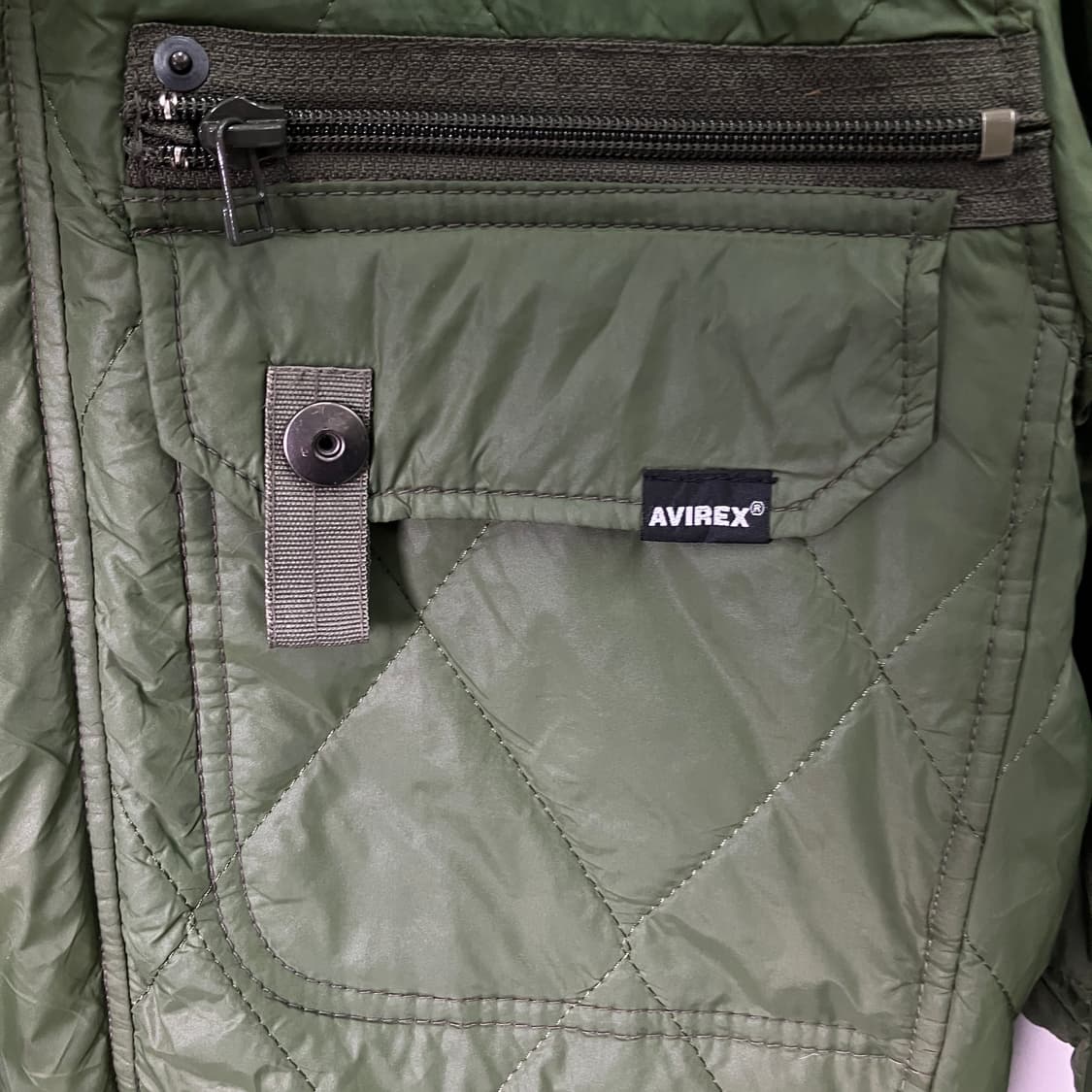 아비렉스 USA PX 컬렉션 퀄팅 자켓 L 상품이미지9