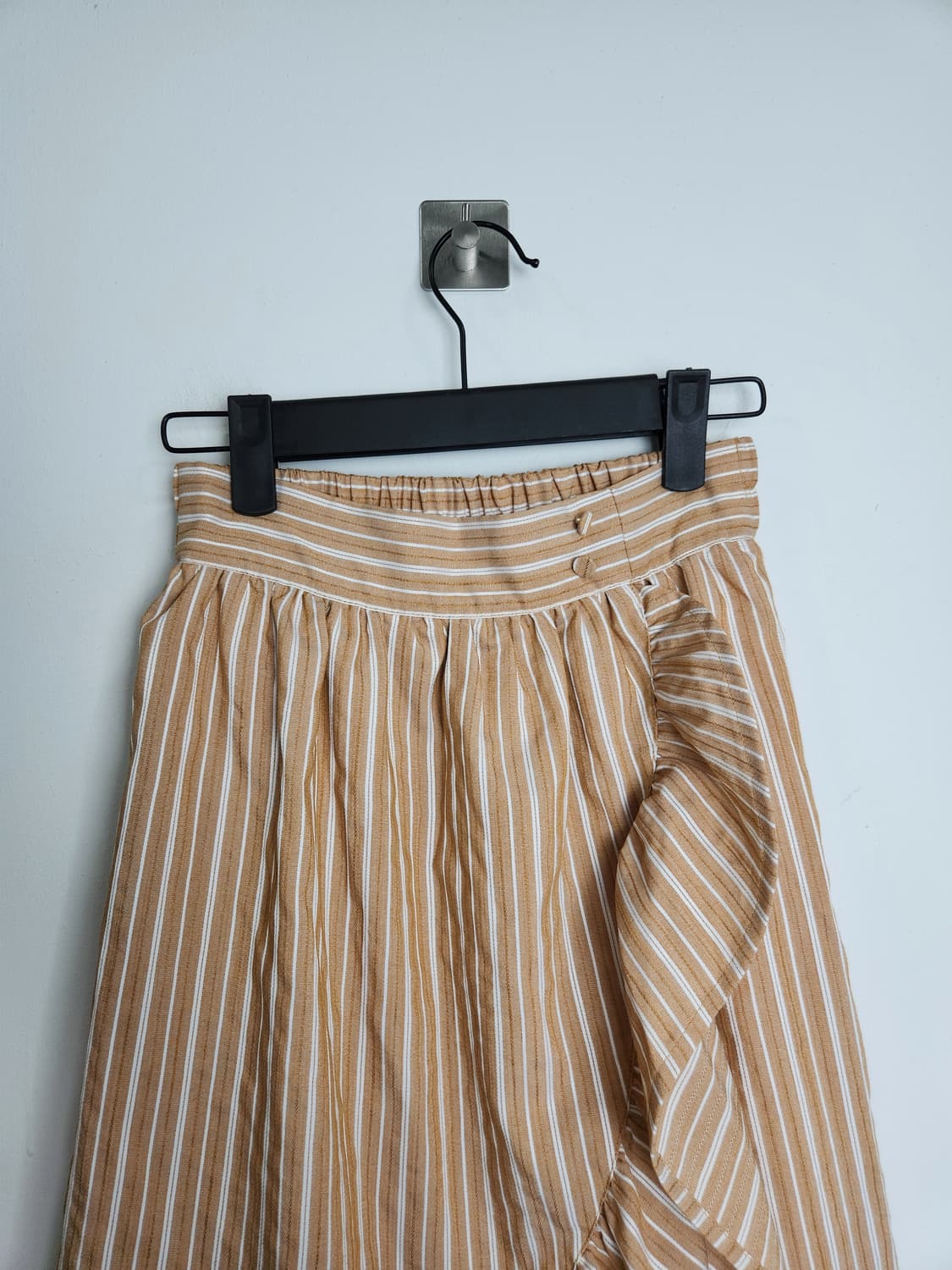 러플 스트라이프 롱 스커트 상품이미지6