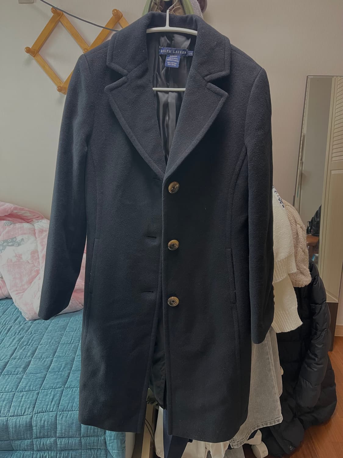 폴로랄프로렌 슬림핏 울 코트 55 상품이미지1