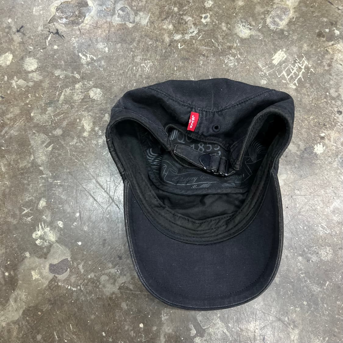리바이스 레드탭 워크캡 군모 모자 빈티지 디테일 야구모자 상품이미지3