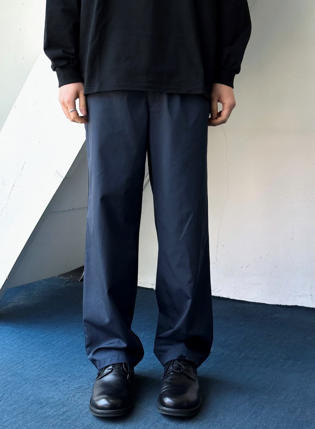 High count fabric design easy pants 상품이미지2