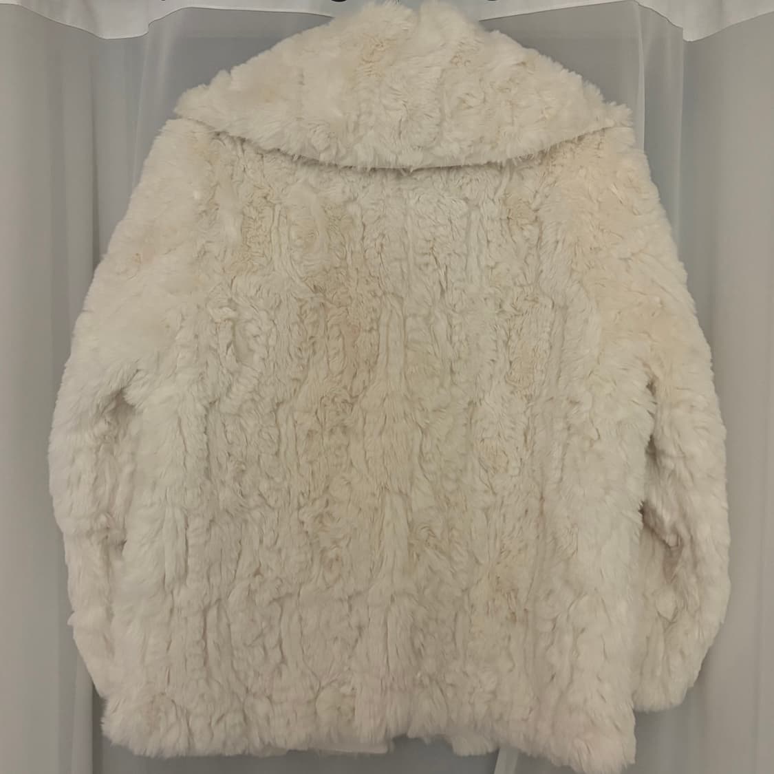 아이보리 퍼 자켓 상품이미지2