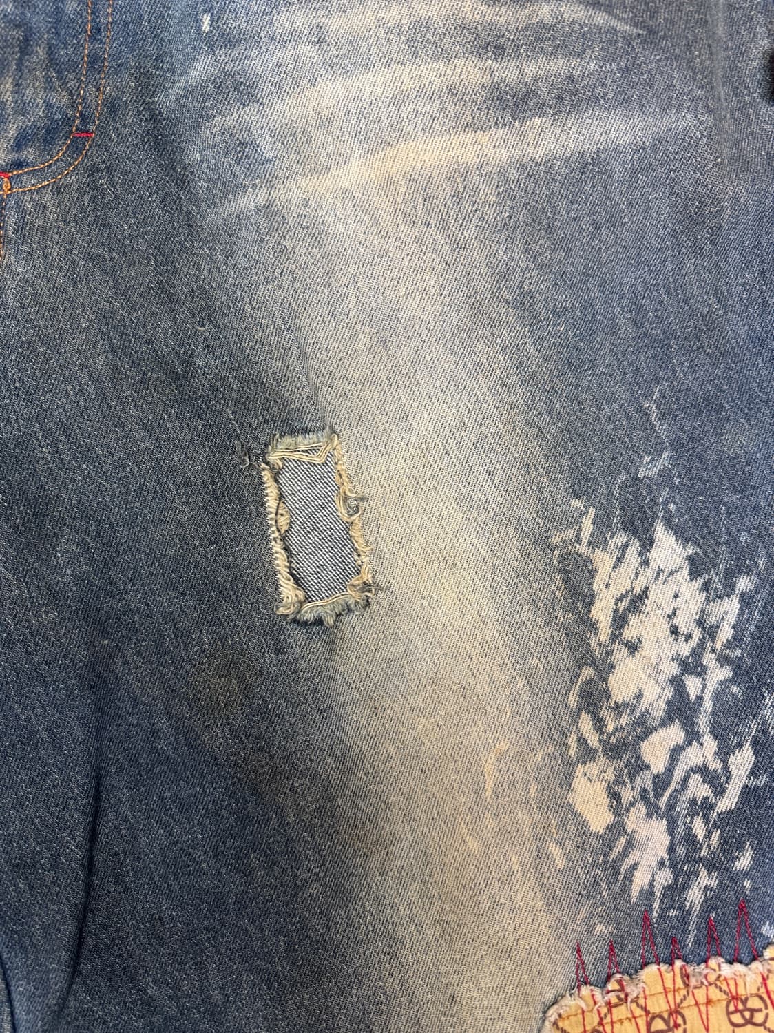 빈티지 도그타운 DOGTOWN 패치워크 카펜터 데님 팬츠 M 상품이미지3