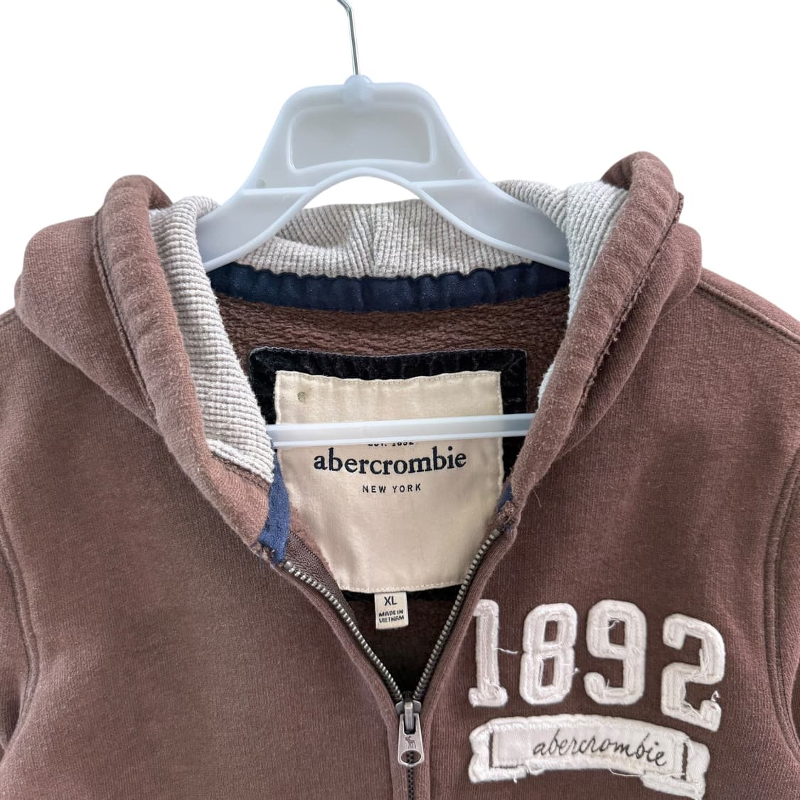 [XL] 아베크롬비 브라운 후드집업 상품이미지5