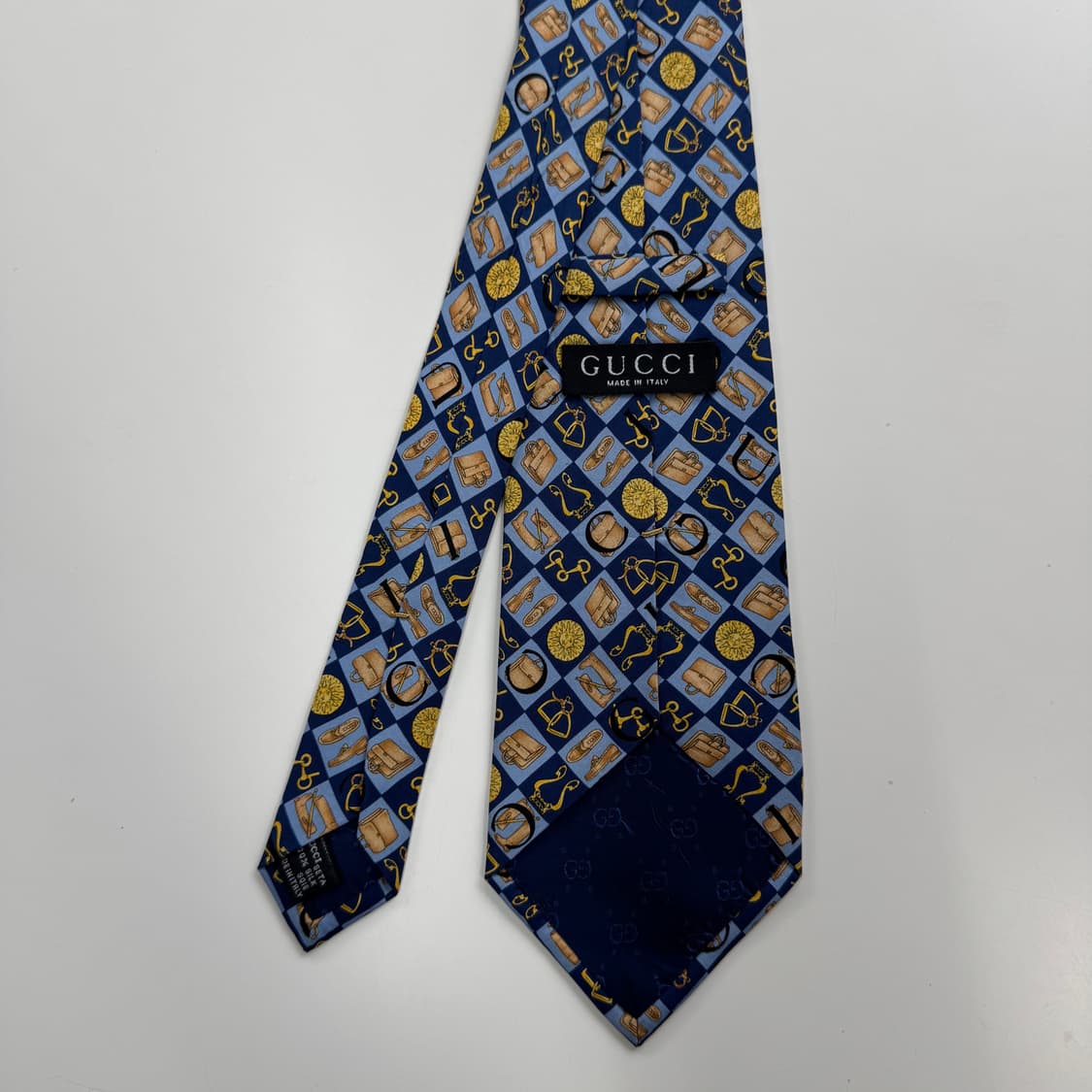 구찌(GUCCI) 영문 모노그램 명품 정품 넥타이 상품이미지3