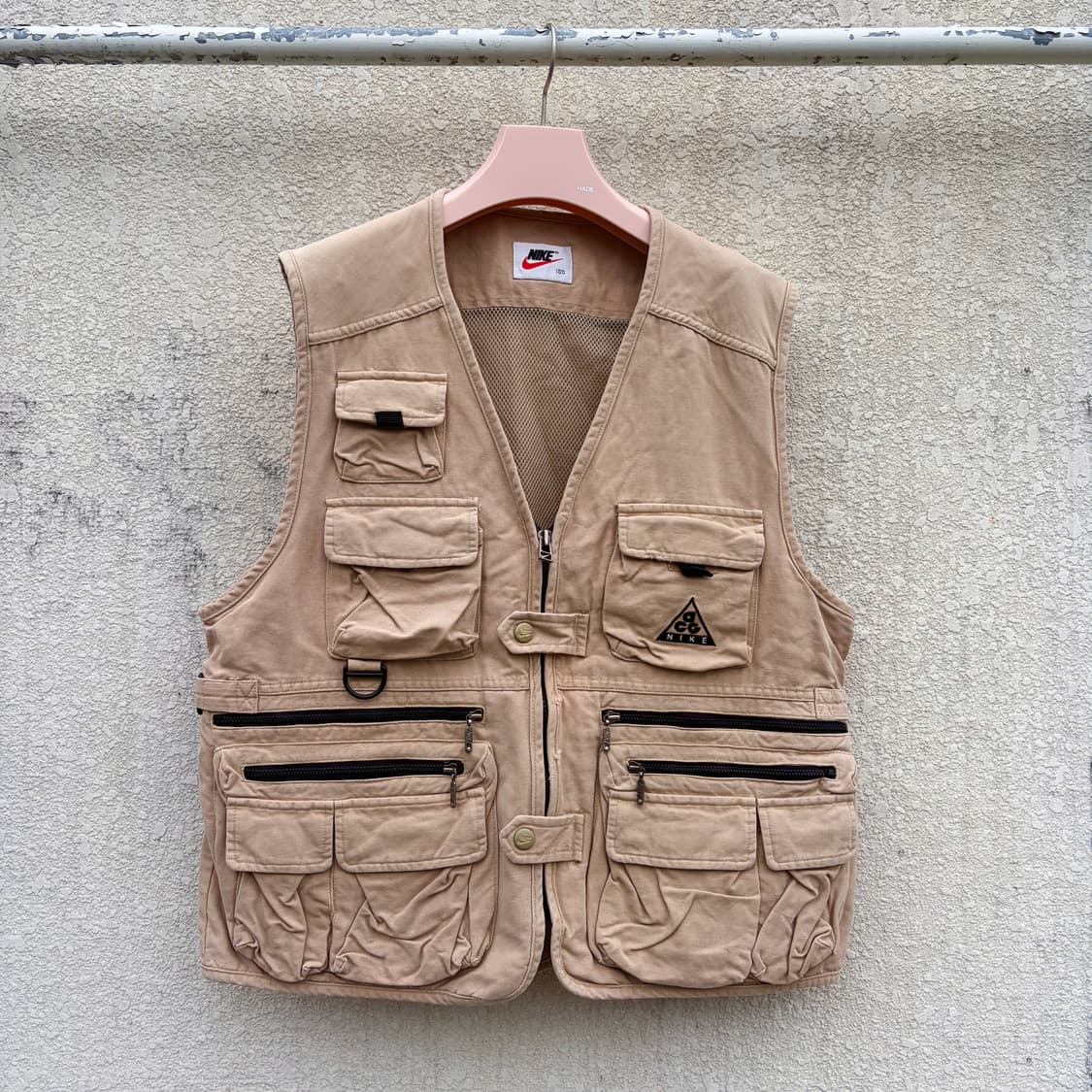 나이키 ACG 90s 올드스쿨 아웃도어 베이지 멀티포켓 베스트(100) 상품이미지1