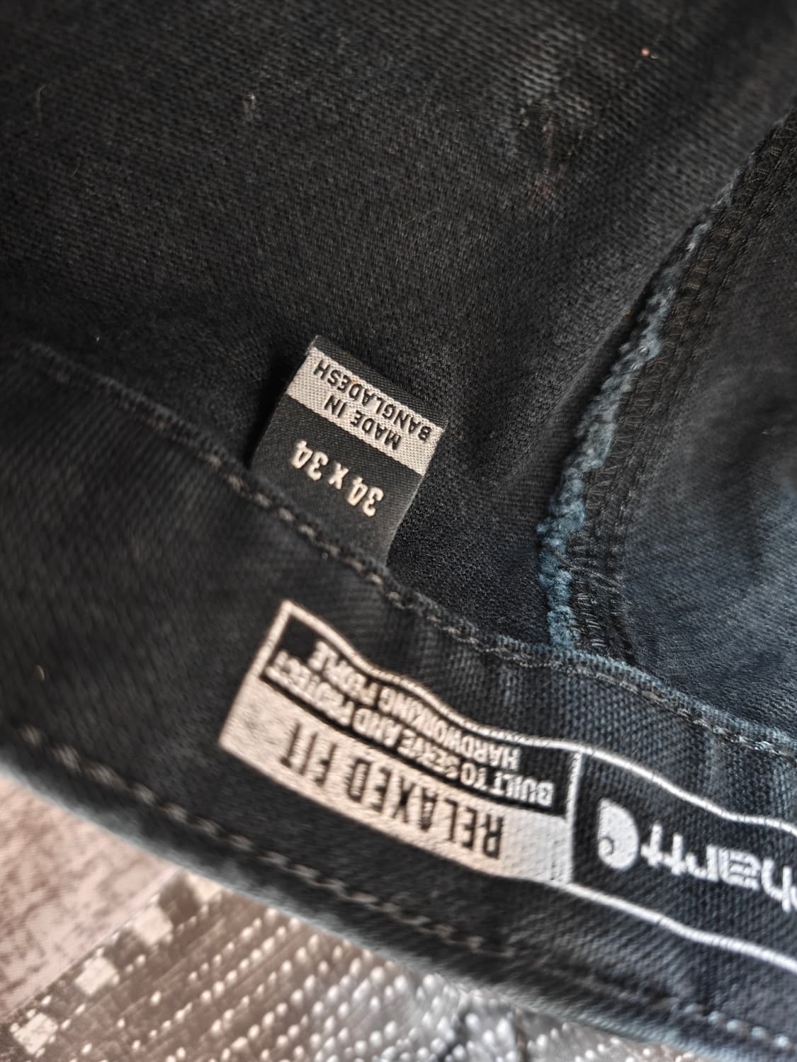 빈티지 칼하트 더블니 34x34 상품이미지5