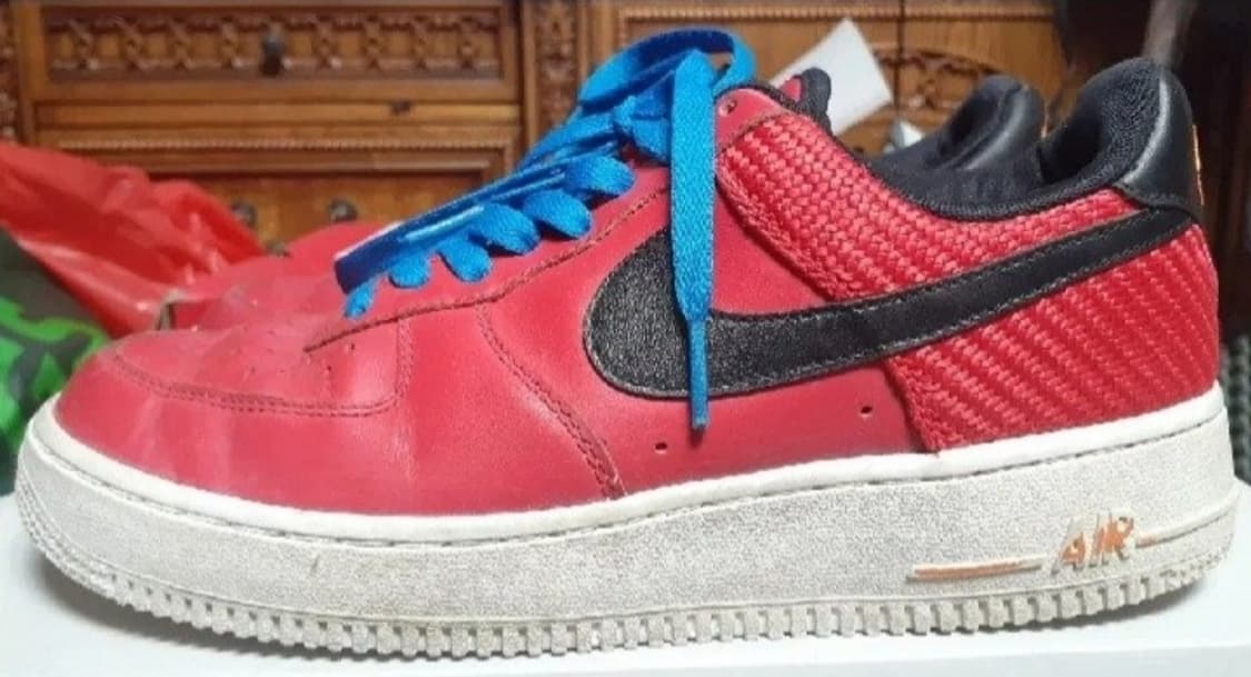 나이키 에어포스1 로우 바로셀로나 첼린지 레드 255 상품이미지1