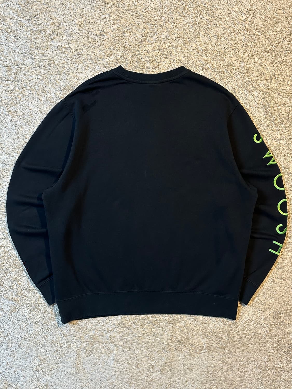 나이키 NIKE 더블 스우시 맨투맨 블랙 상품이미지3