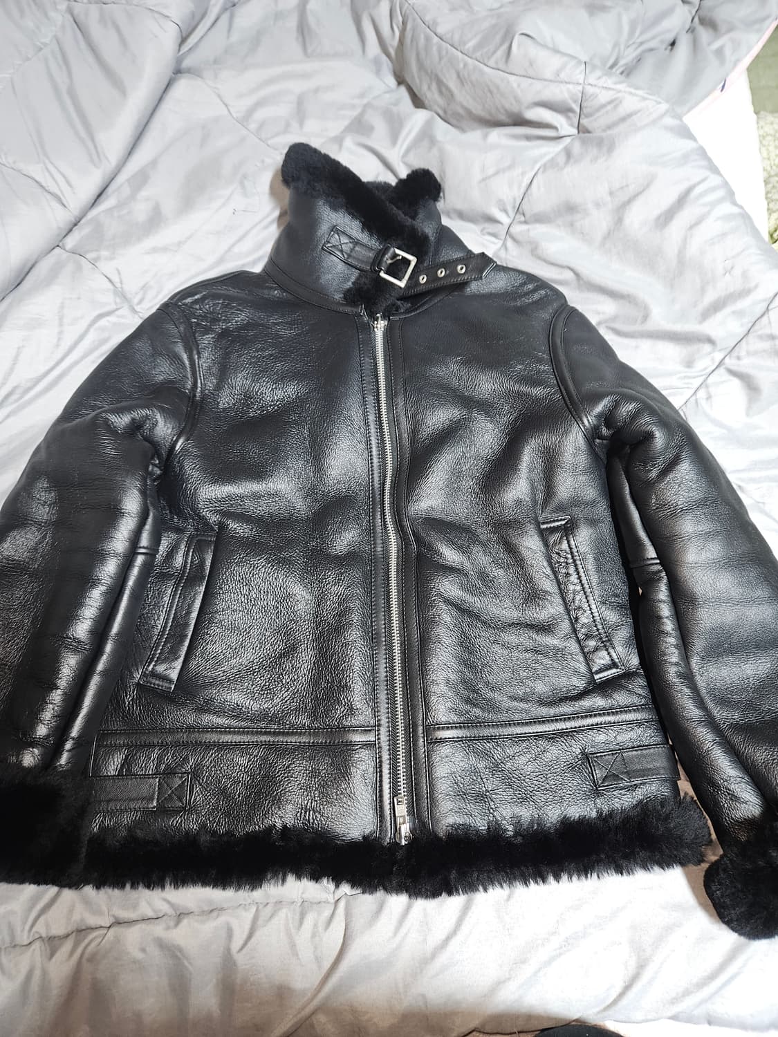 도프제이슨 리얼양가죽 무스탕 상품이미지2