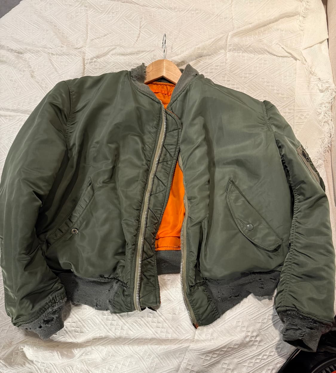 70s ALPHA INDUSTRIES (MA-1) XL 상품이미지2