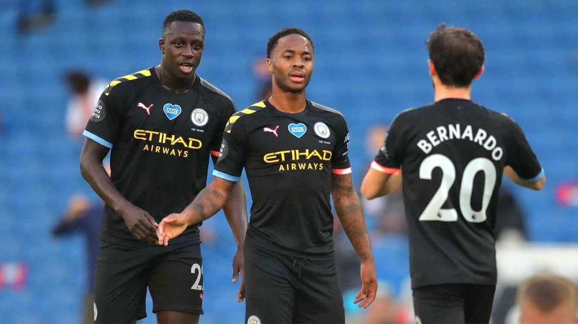 ♤필독♤ Feat 라힘 스털링 19/20 맨시티 어웨이 L <새상품> 상품이미지5