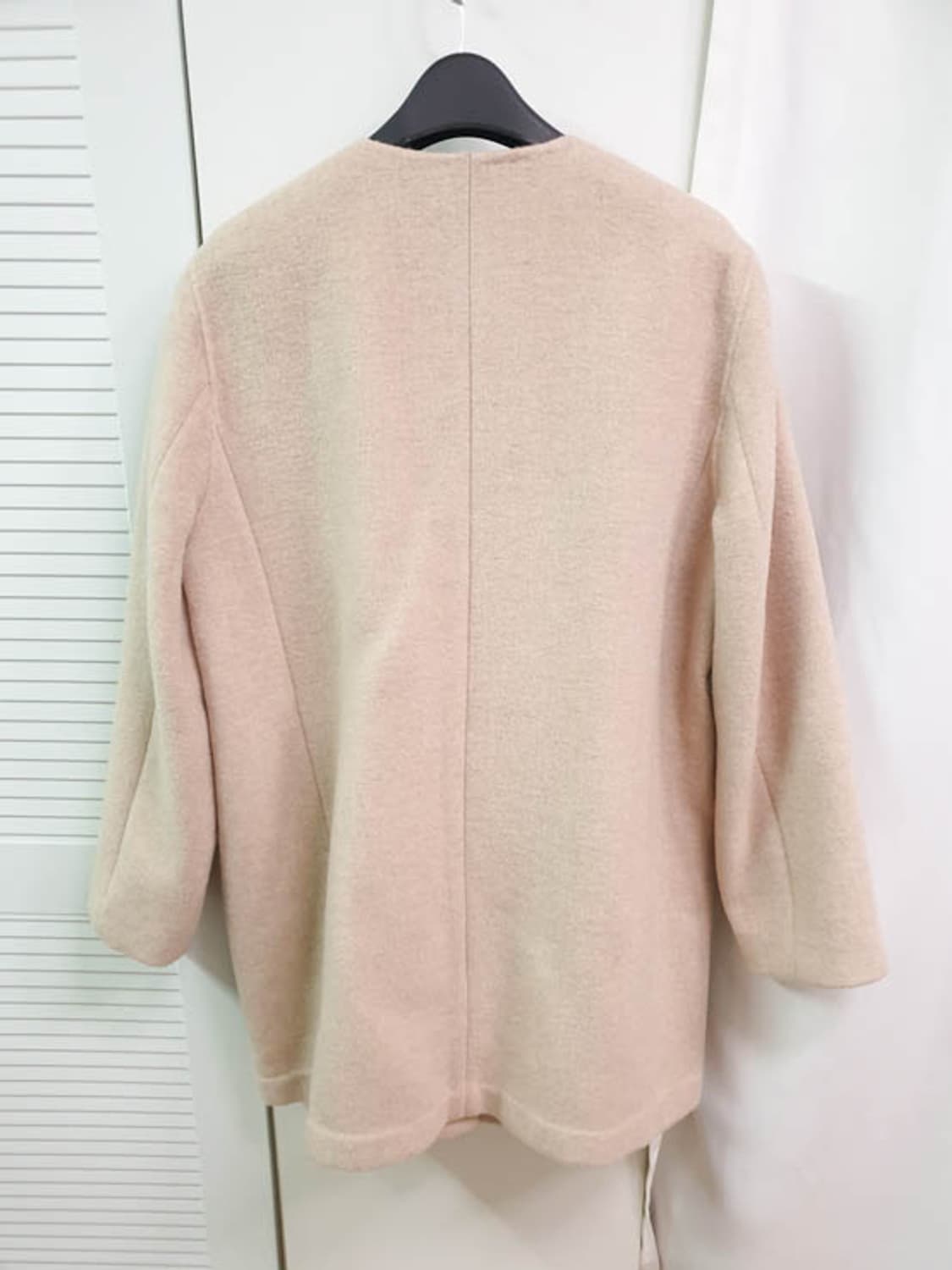 BCBG 여성 라운드 울 핸드메이드 코트 상품이미지3