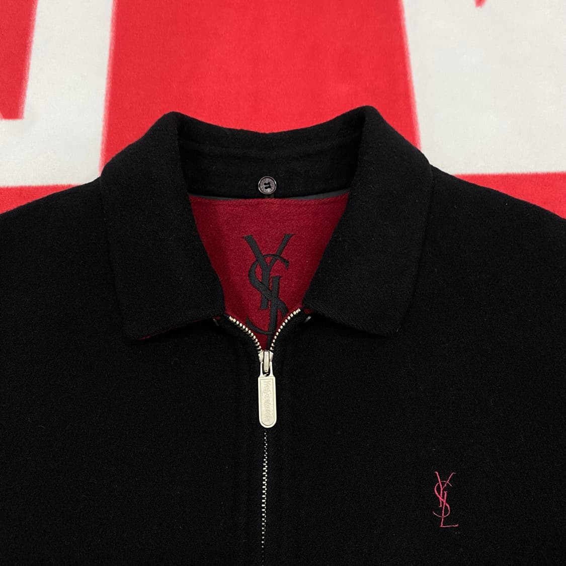 YSL 모직블루종자켓 95 상품이미지2