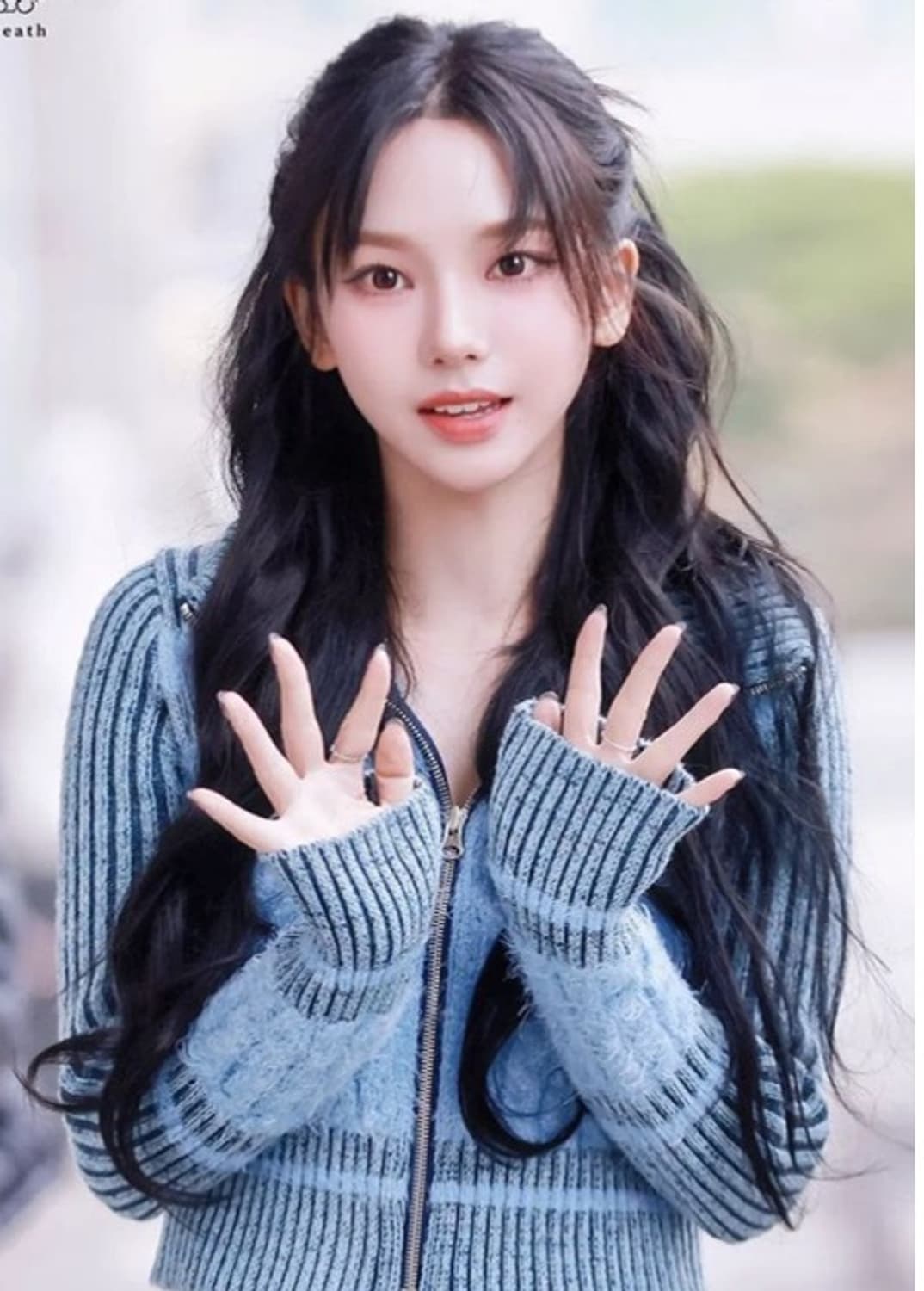 라티젠 LARTIGENT 카리나 니트 집업 PN8716 상품이미지2