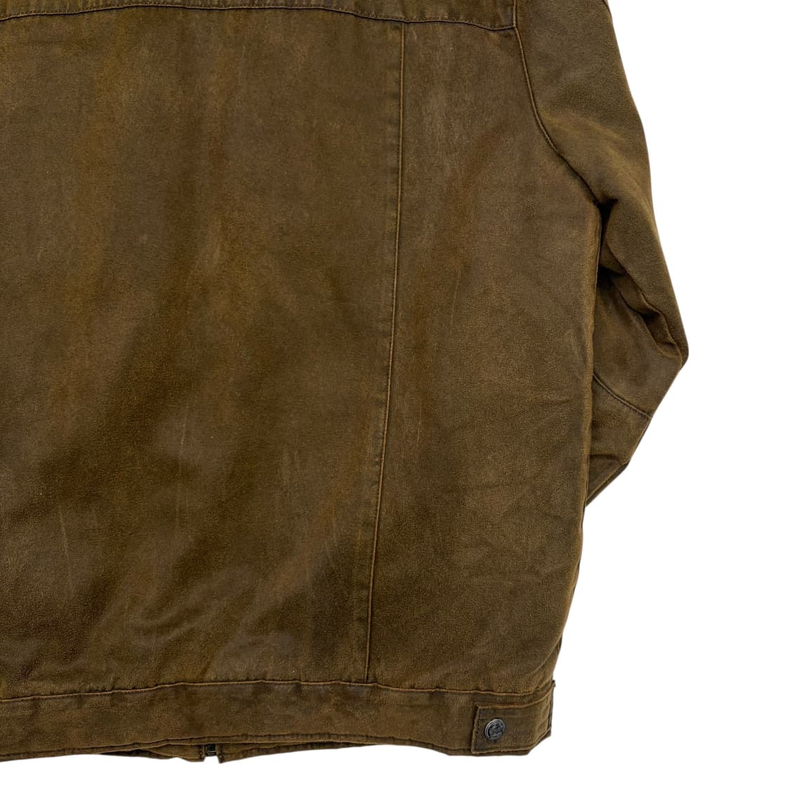 Basic House 빈티지 스웨이드 하이넥 자켓 XL 상품이미지6