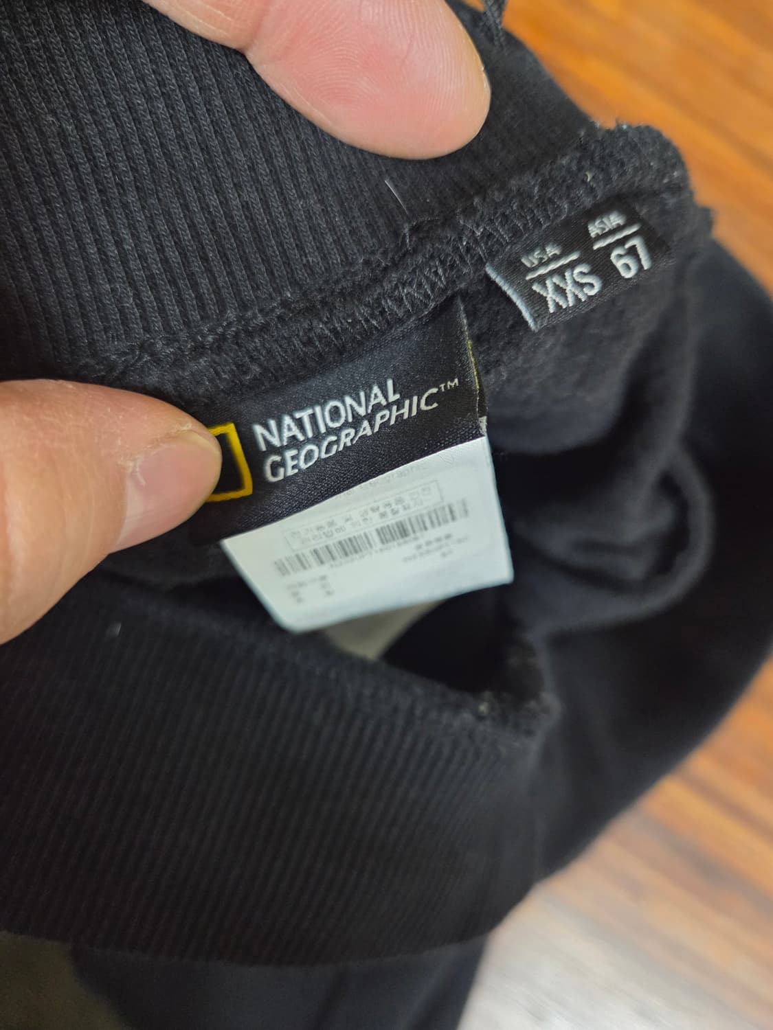 내셔널지오그래픽 루트라 안감플리스 트레이닝 와이드 팬츠 xxs 상품이미지3