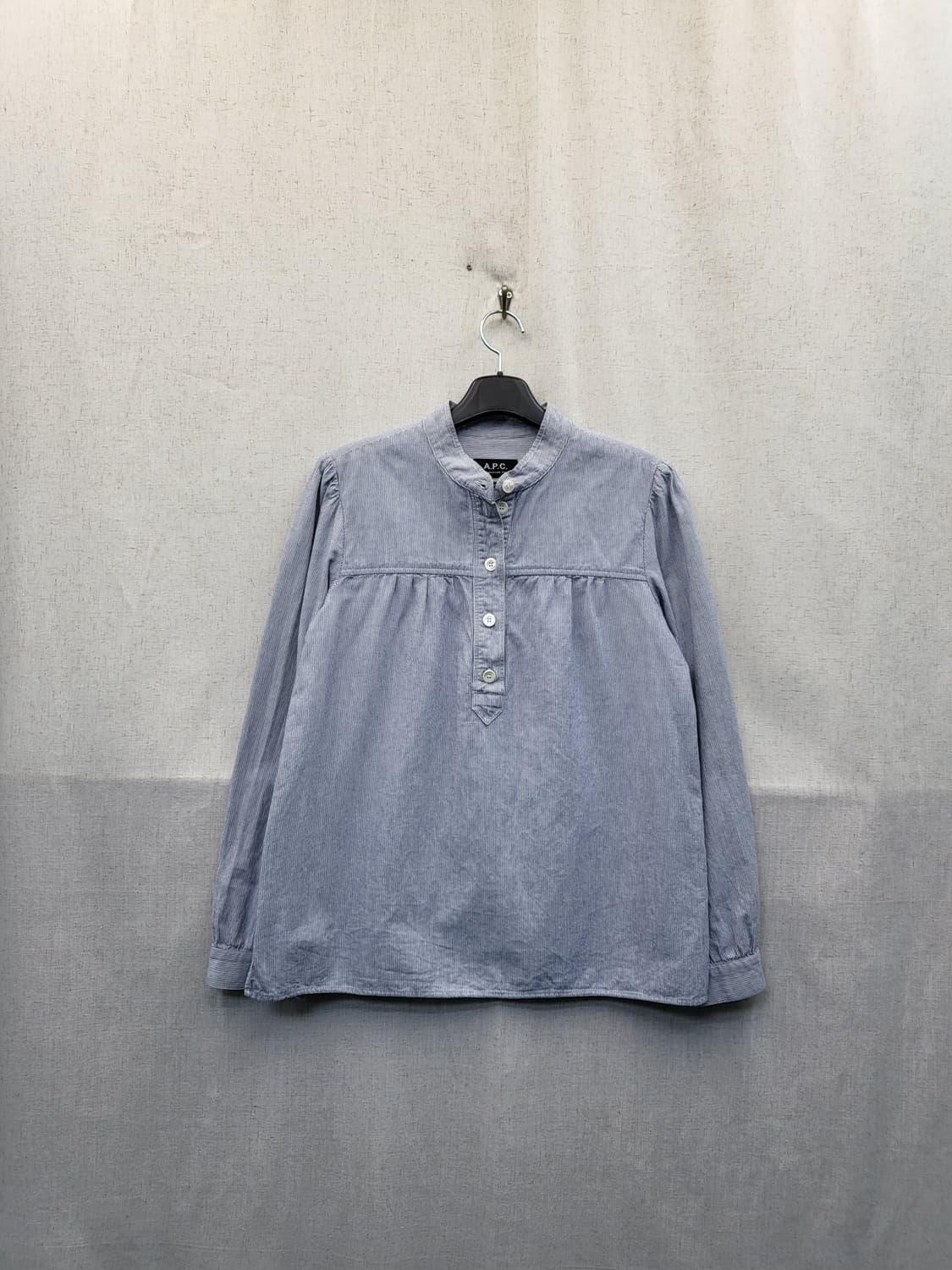 A.P.C. 스트라이프 긴팔 셔츠 상품이미지1