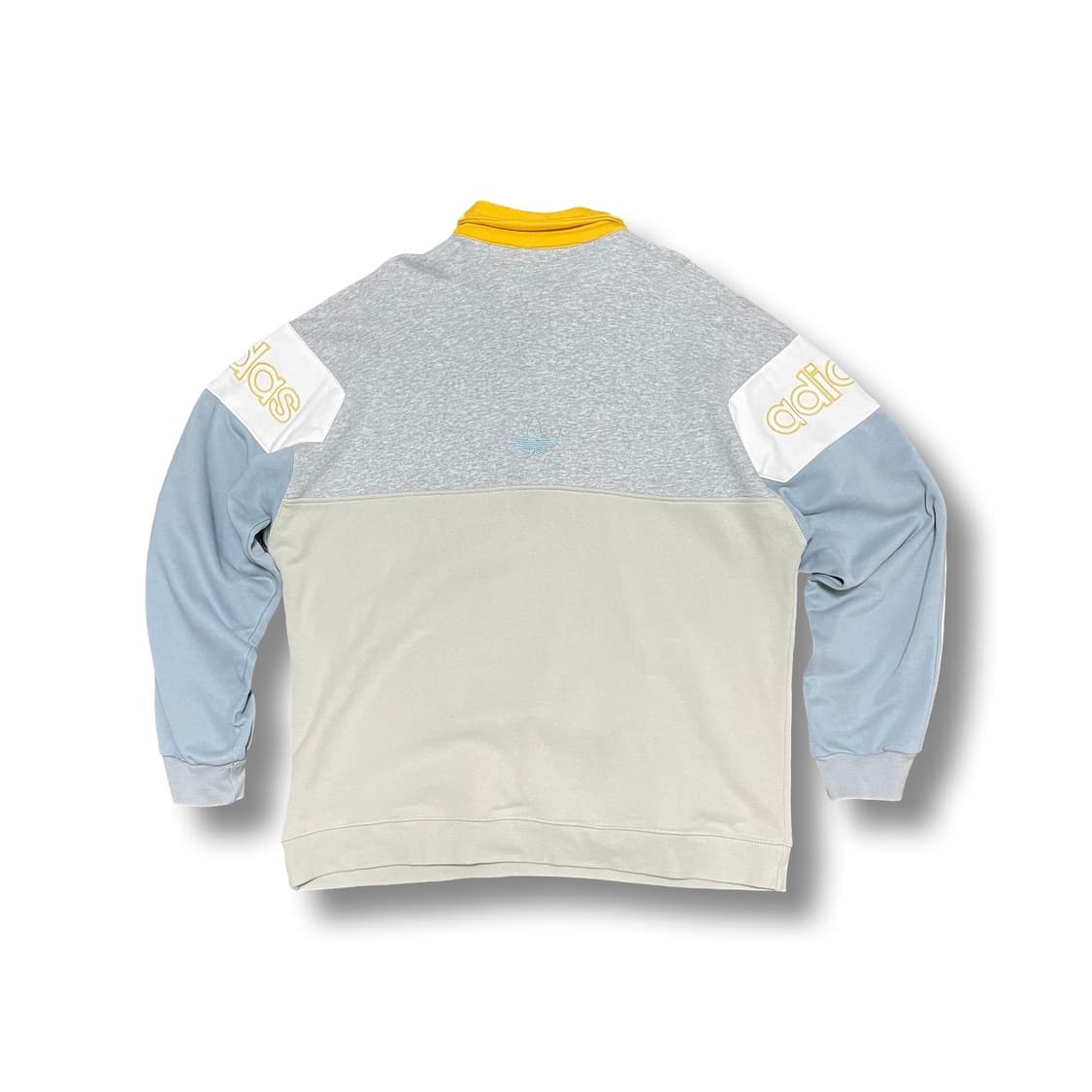 [XL] 아디다스 컬러블록 카라넥 맨투맨 티셔츠 상품이미지4