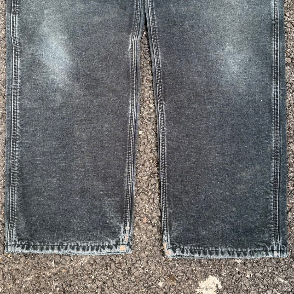 OG 빈티지 칼하트 B111 BLK 싱글니 카펜터 팬츠 상품이미지5