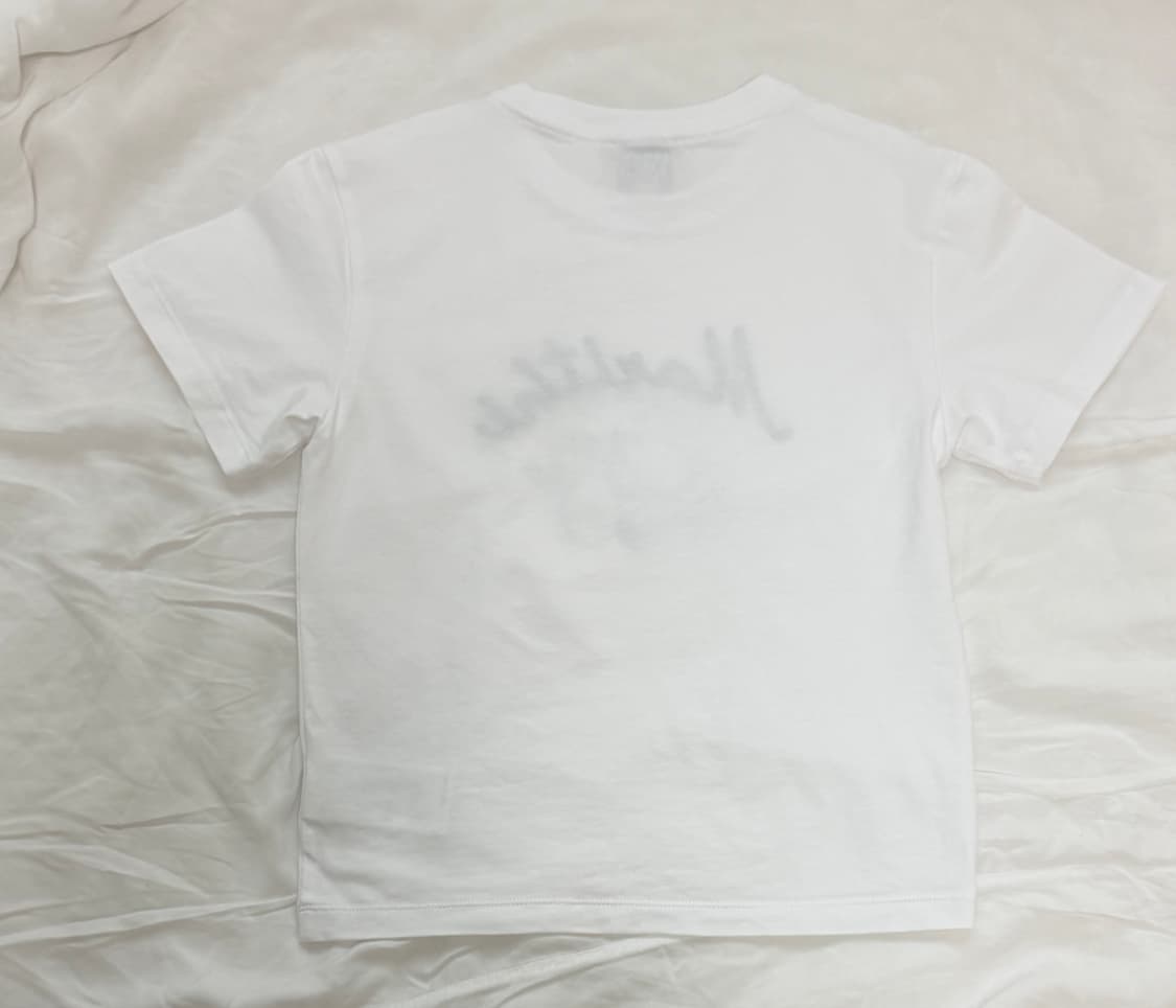 [새 상품] 마리떼 레몬 크롭 반팔티 s 상품이미지2