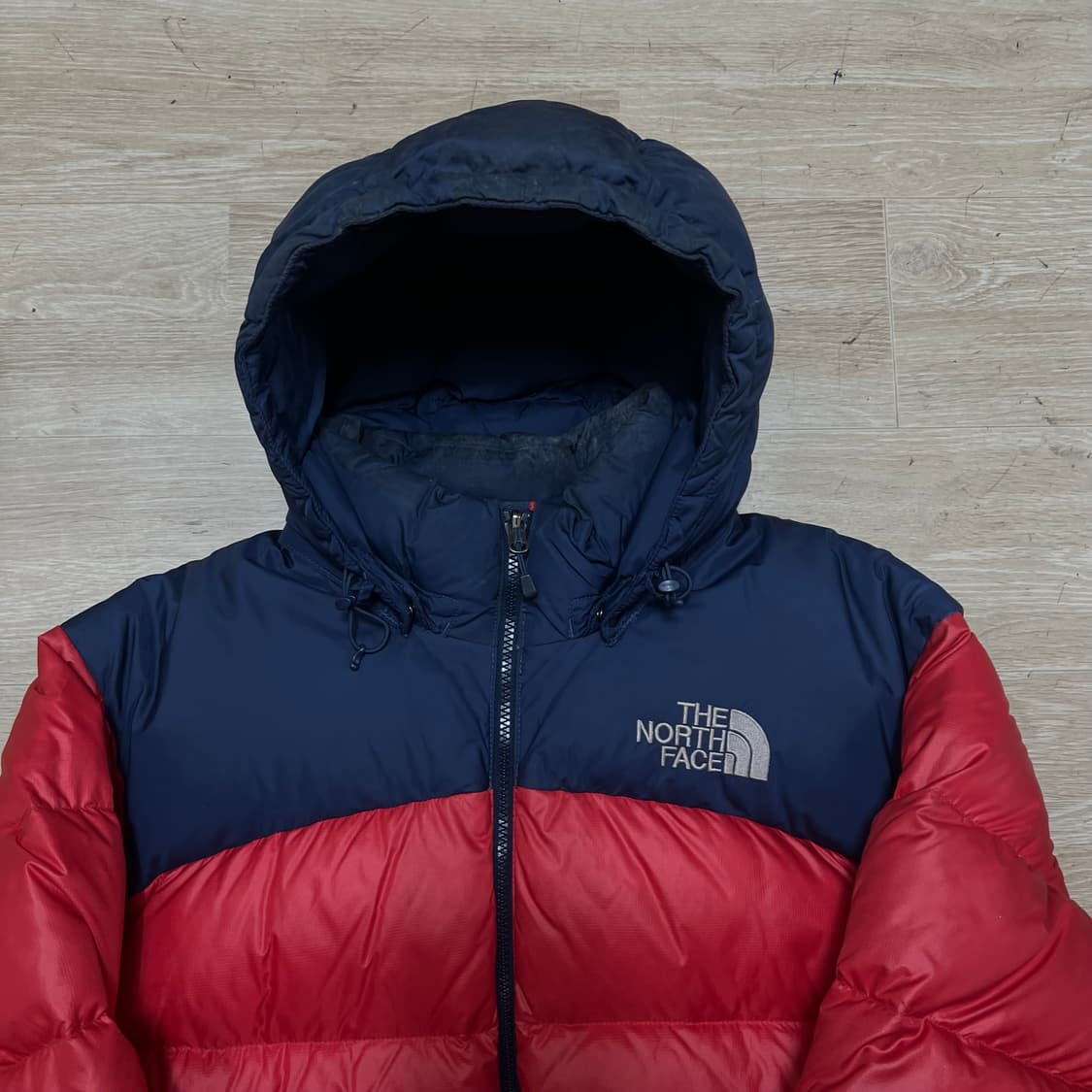 노스페이스 구스다운 700 후드 눕시 패딩 점퍼 [레드] L/100 상품이미지2