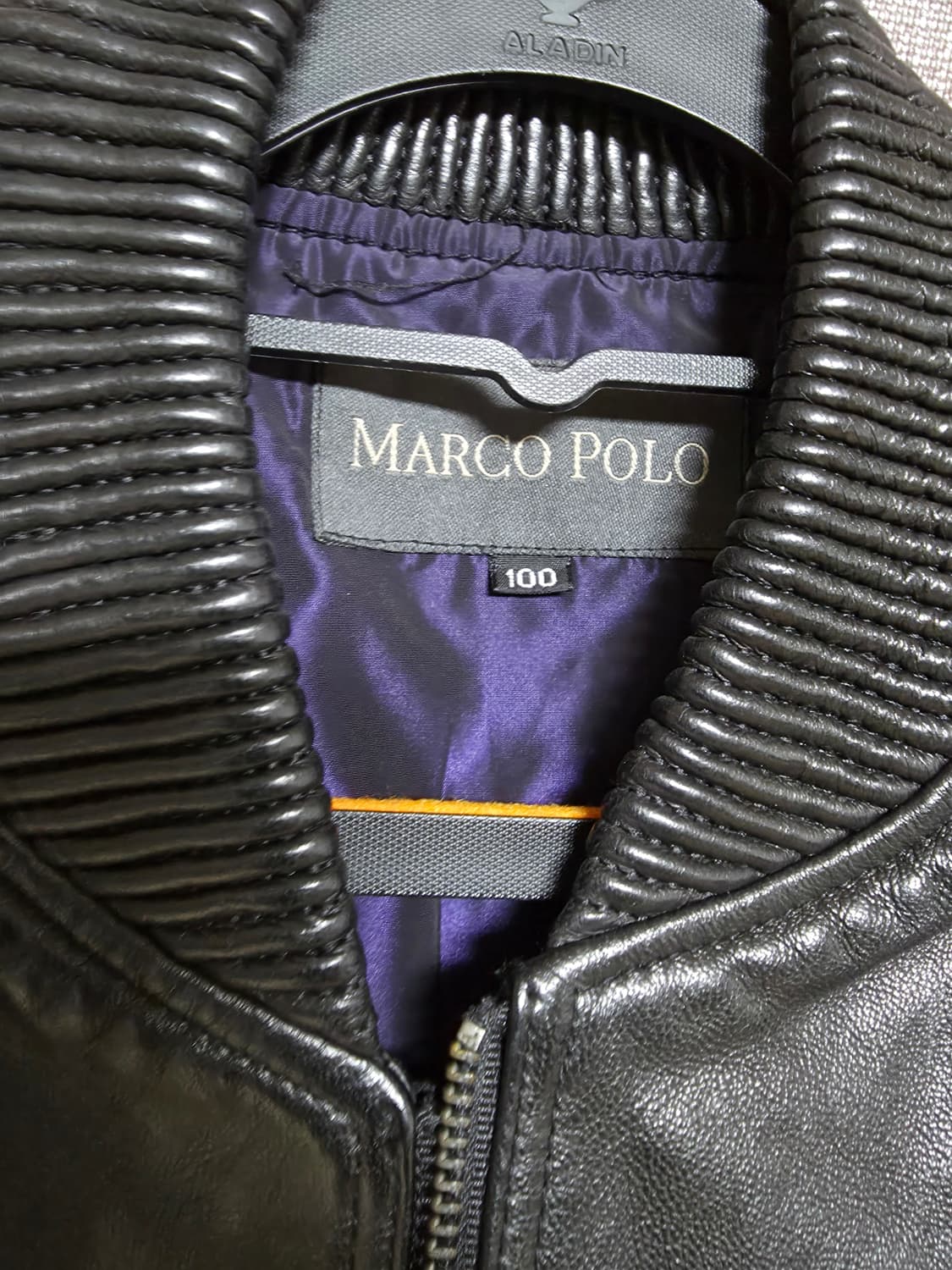 폴로양가죽자켓 100~95 상품이미지4