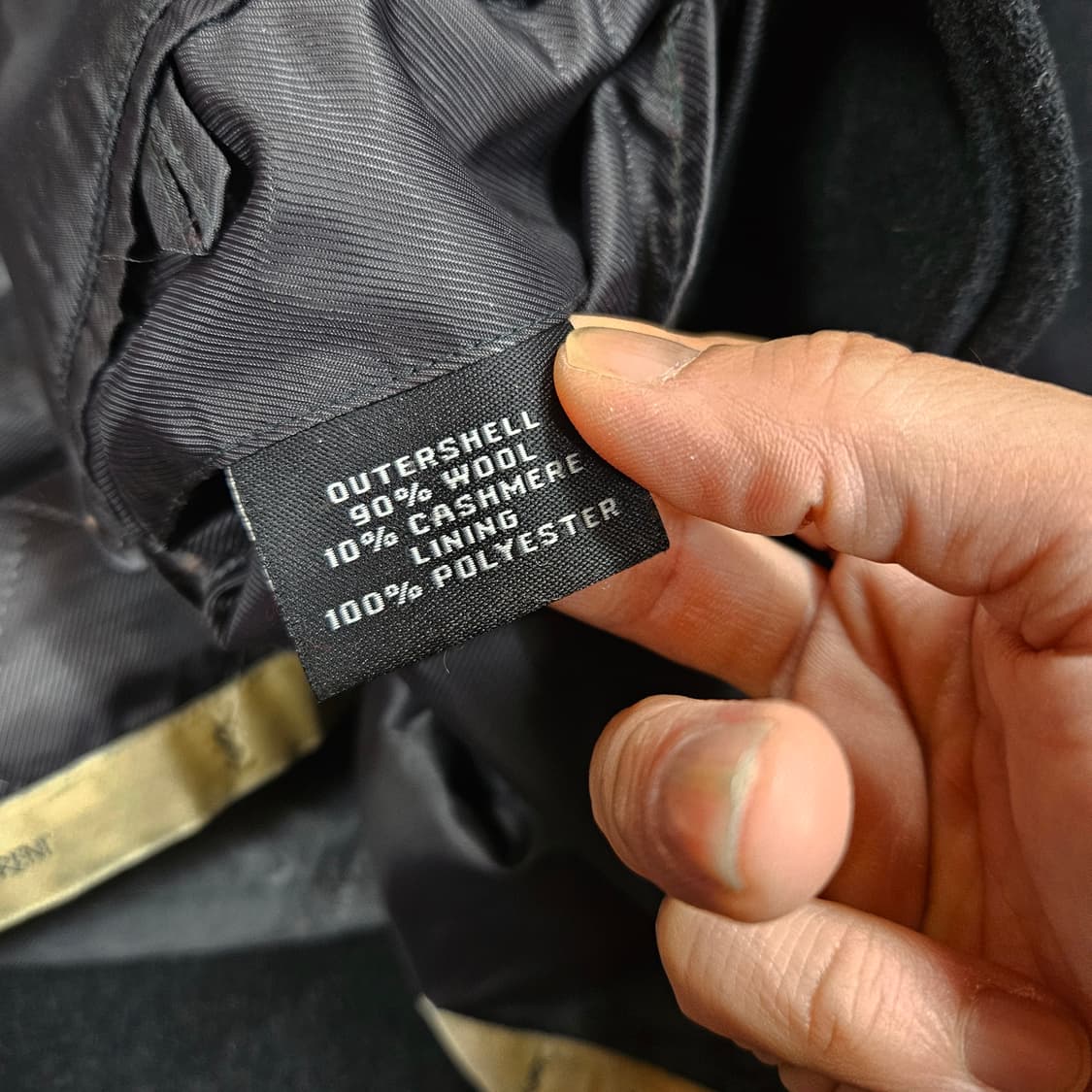 입생로랑(Y.S.L) 울 캐시미어 혼방 발마칸 코튼(내피 탈부착O) 상품이미지7