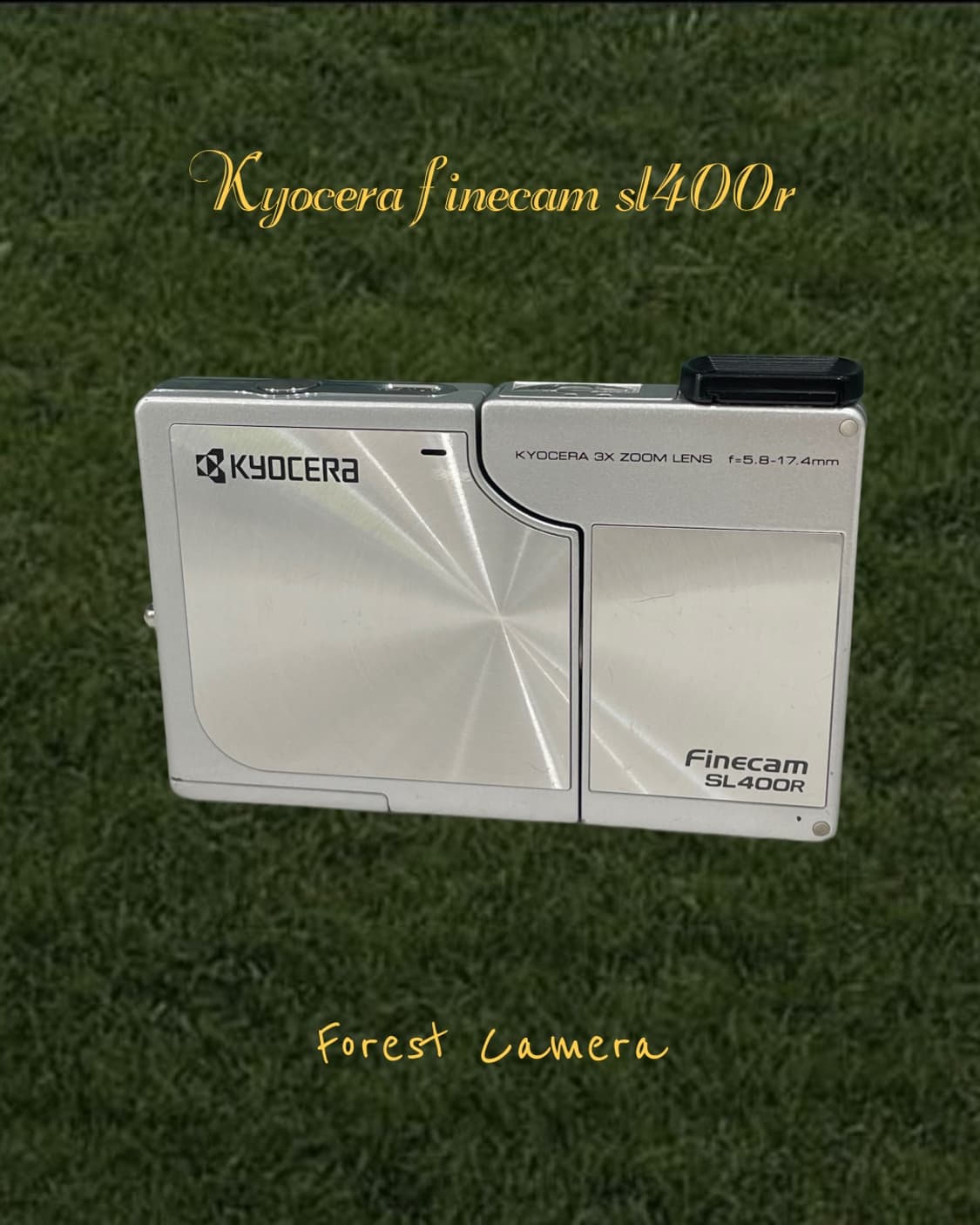 (셀카/희귀) 교세라 finecam sl400r 디지털카메라 빈티지디카 상품이미지1