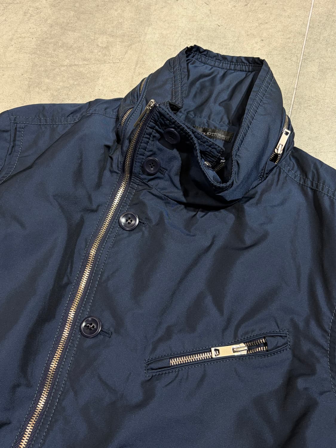 솔리드 옴므 투웨이 폴리 라이더 자켓 상품이미지4