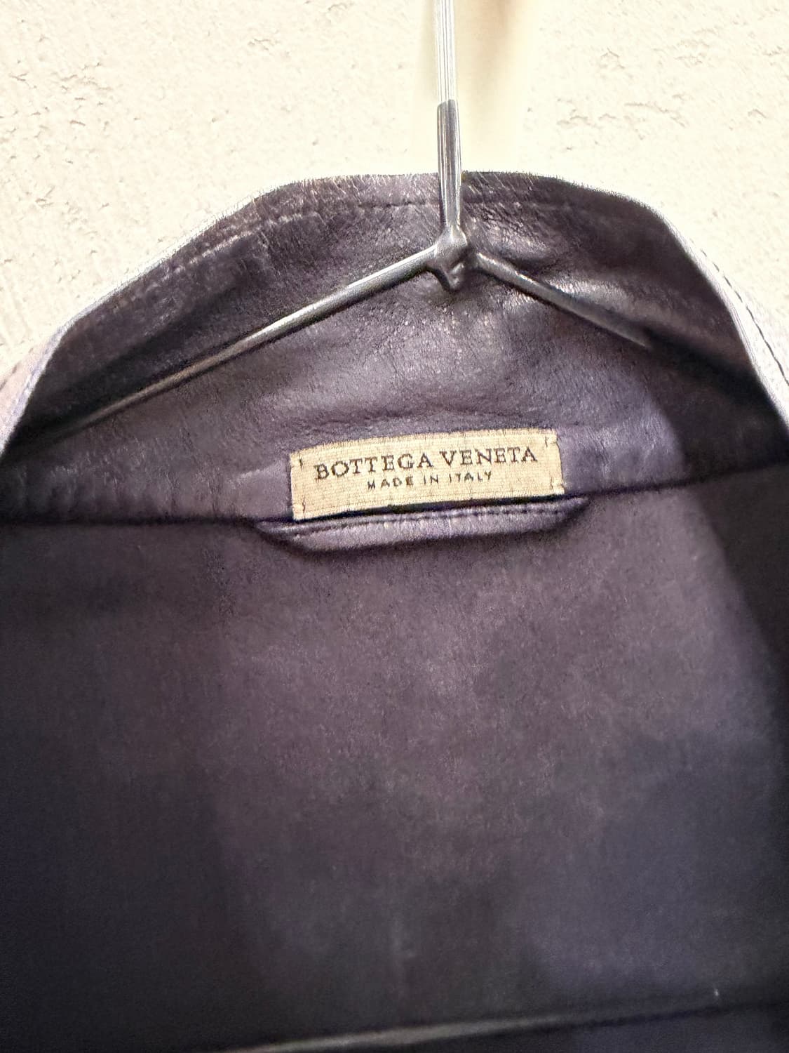 보테가베네타 블루/그레이 배색 셔츠 원피스 40 상품이미지4