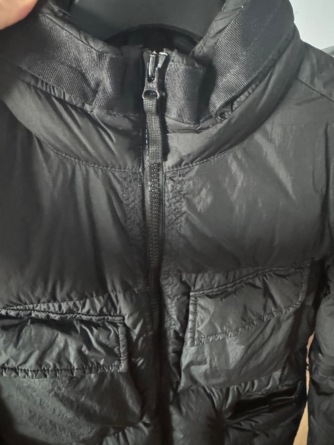 (L,105)스톤아일랜드 22fw 클링클랩스 패딩 상품이미지4