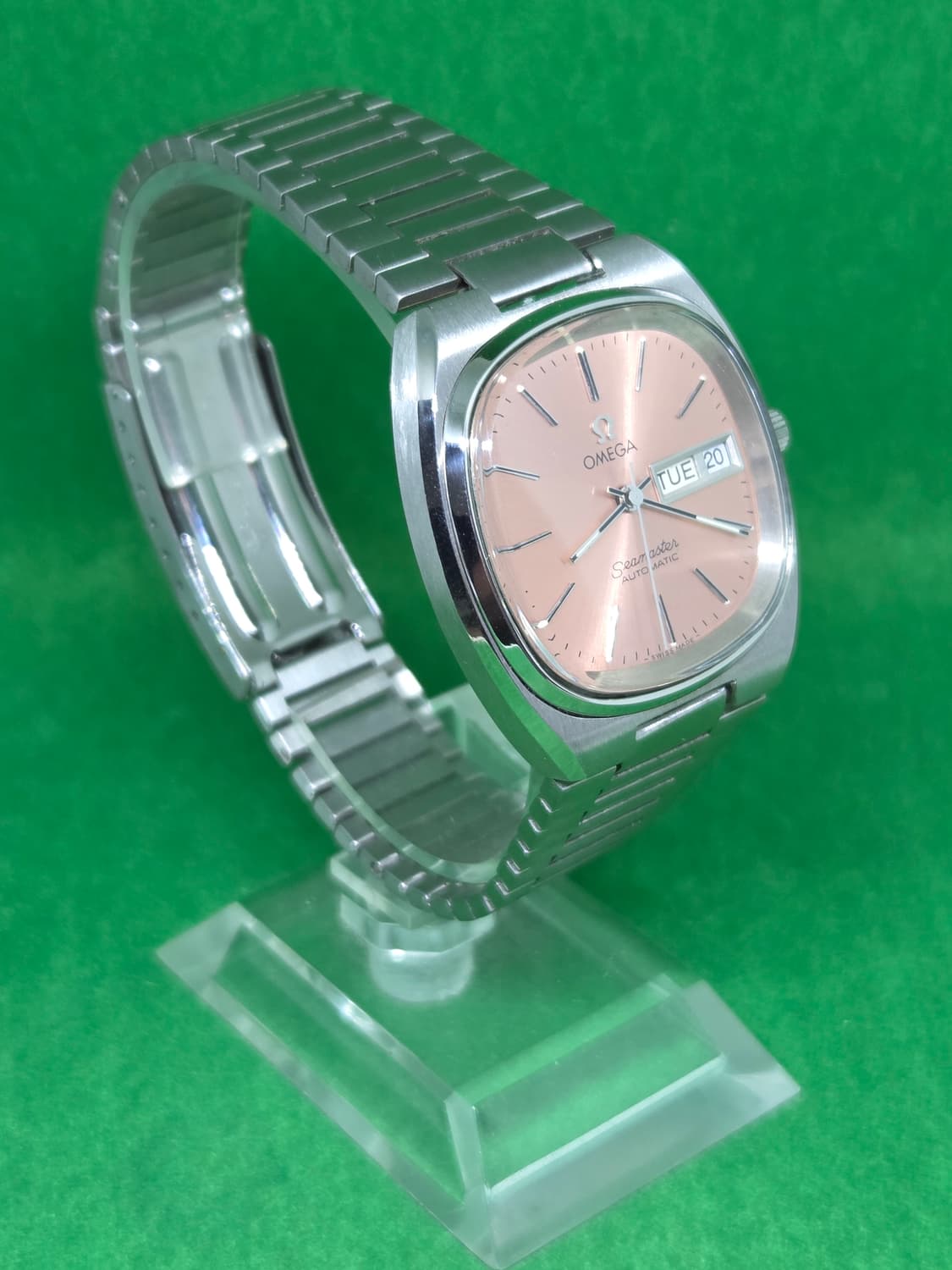 오메가 테레비 핑크골드 다이얼 상품이미지6