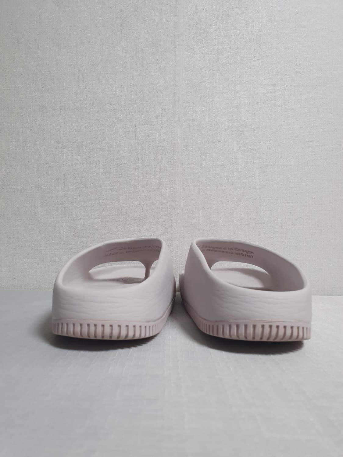 택포가 260mm 나이키 쪼리 캄 플립플랍 라이트그레이 상품이미지5
