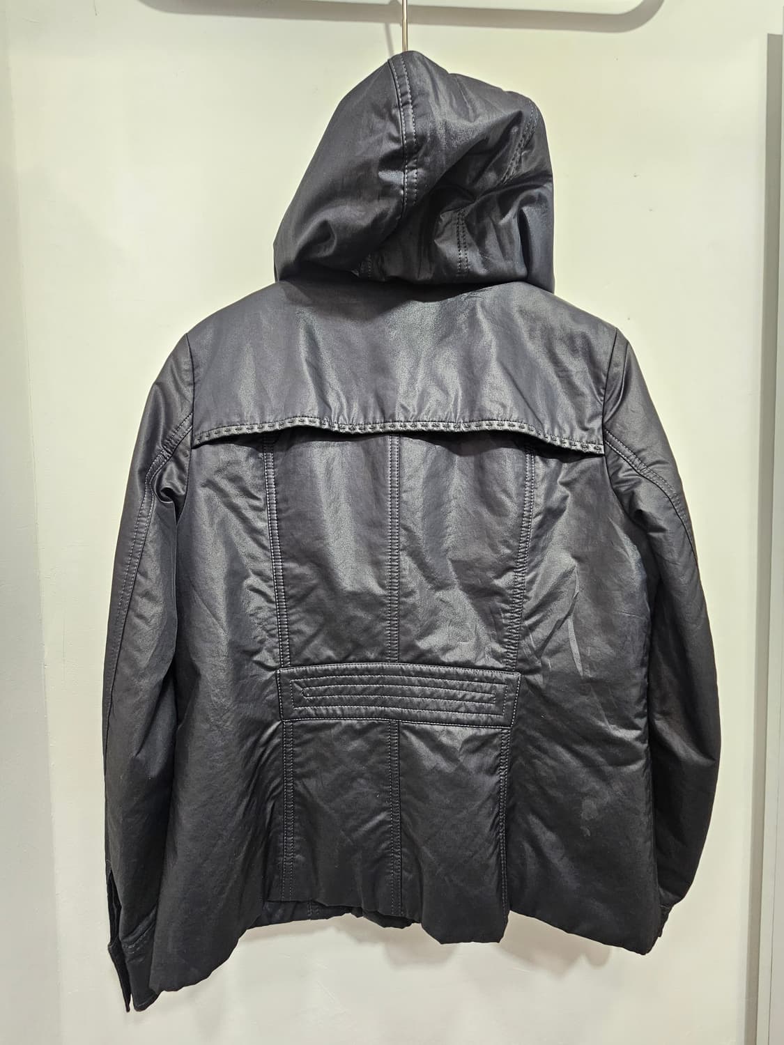 비꼴리끄(bucolique) 블랙 야상 유틸리티 야상 자켓 상품이미지10