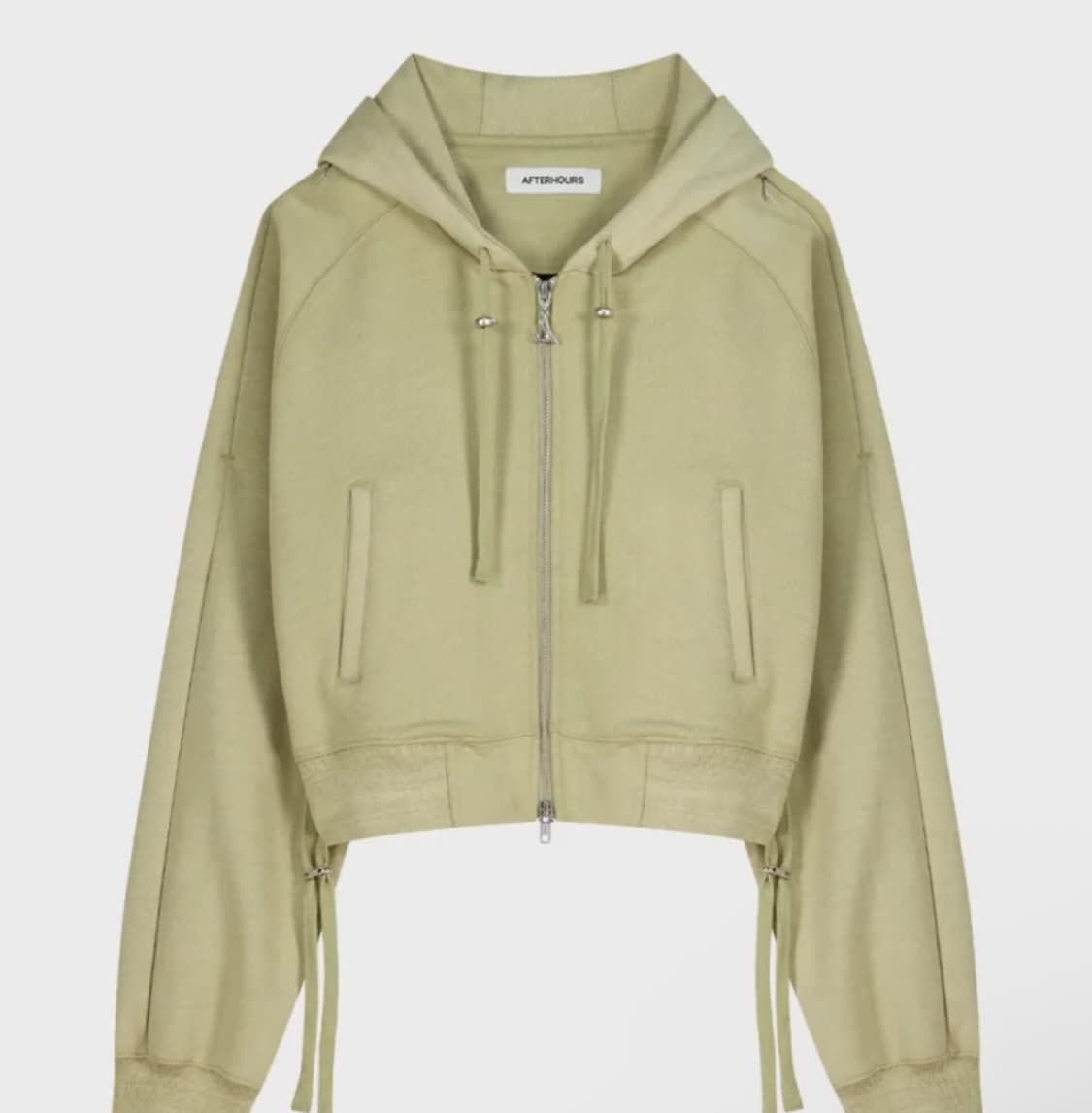 애프터아워즈 SHOULDER OPEN HOODIE ZIP-UP 상품이미지2