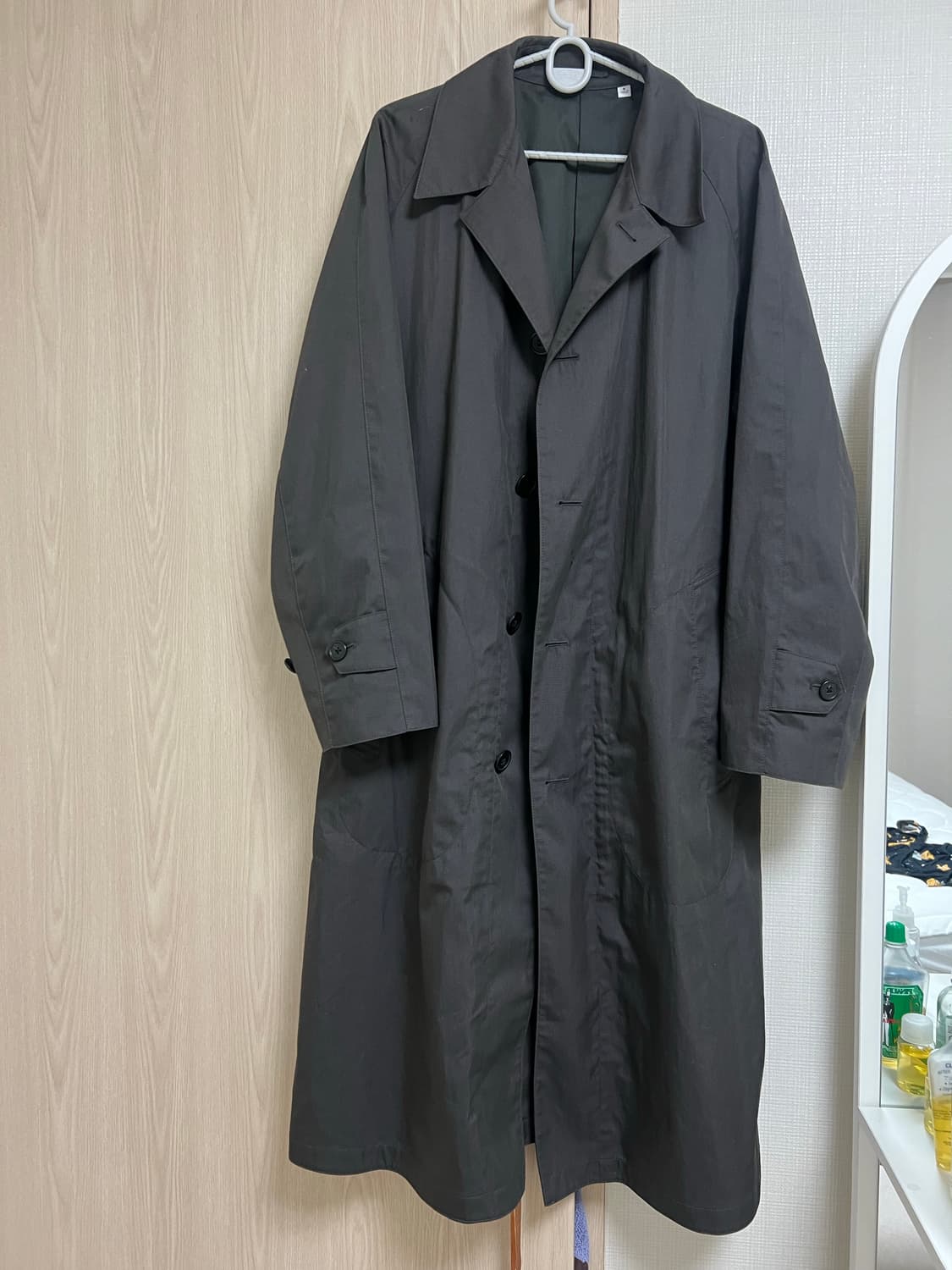 유니클로U/싱글브레스트 트렌치코트/M 상품이미지2