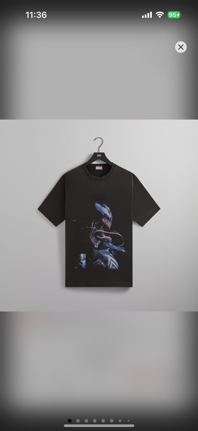 새상품/kith 마블 베놈 리썰 프로텍터 티셔츠 새상품 상품이미지5