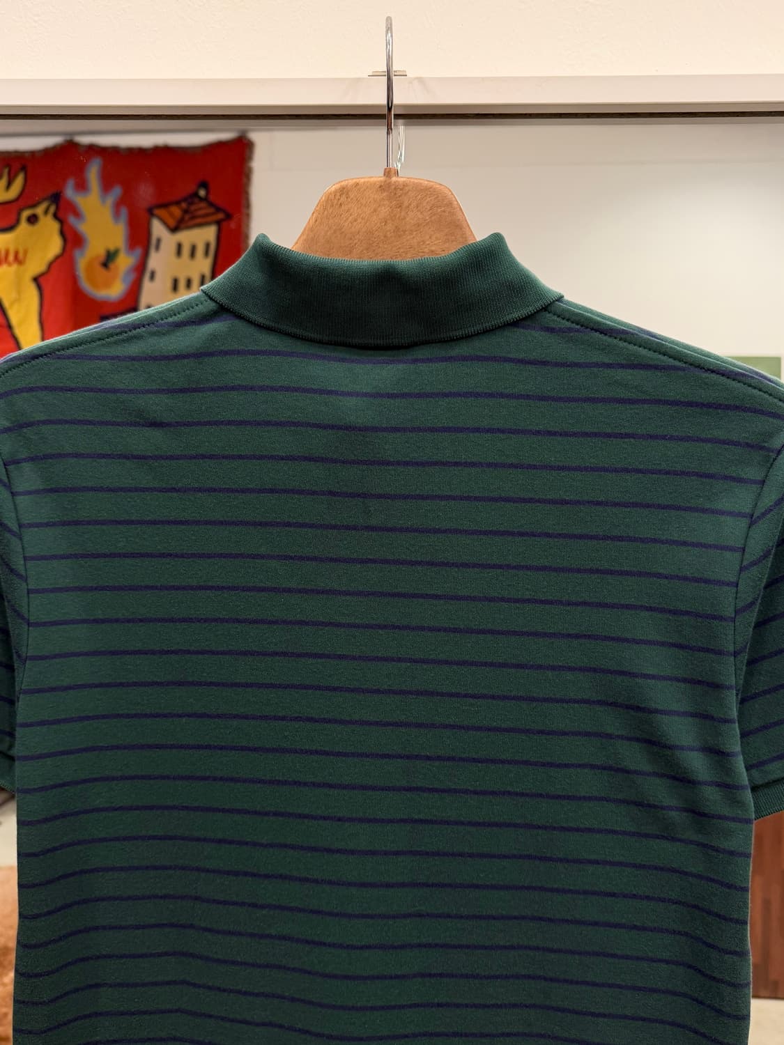 Polo RL 폴로 랄프로렌 스트라이프 pk 반팔 티셔츠 (green) 상품이미지5